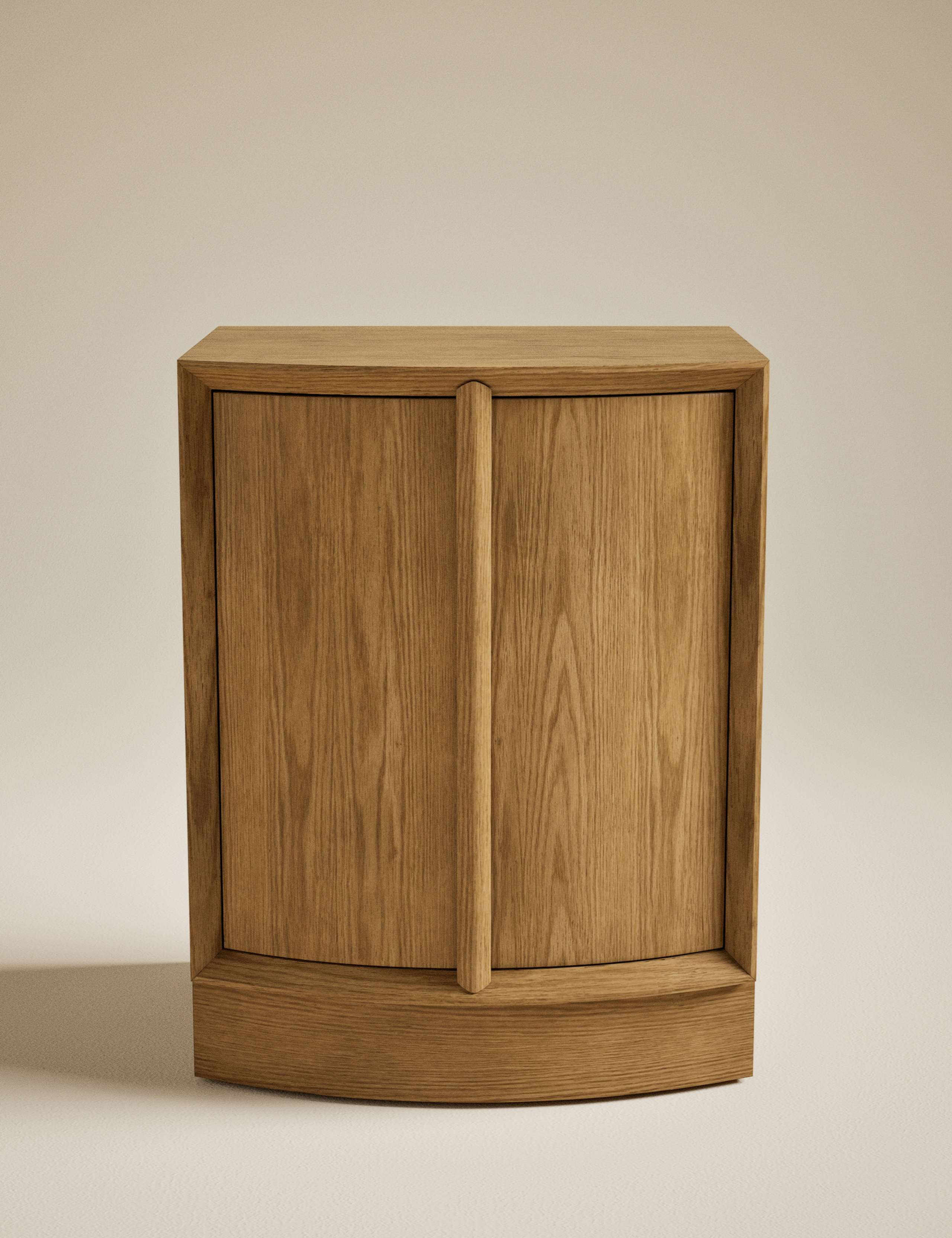 Curved Modular Compact Sideboard 2 of 10