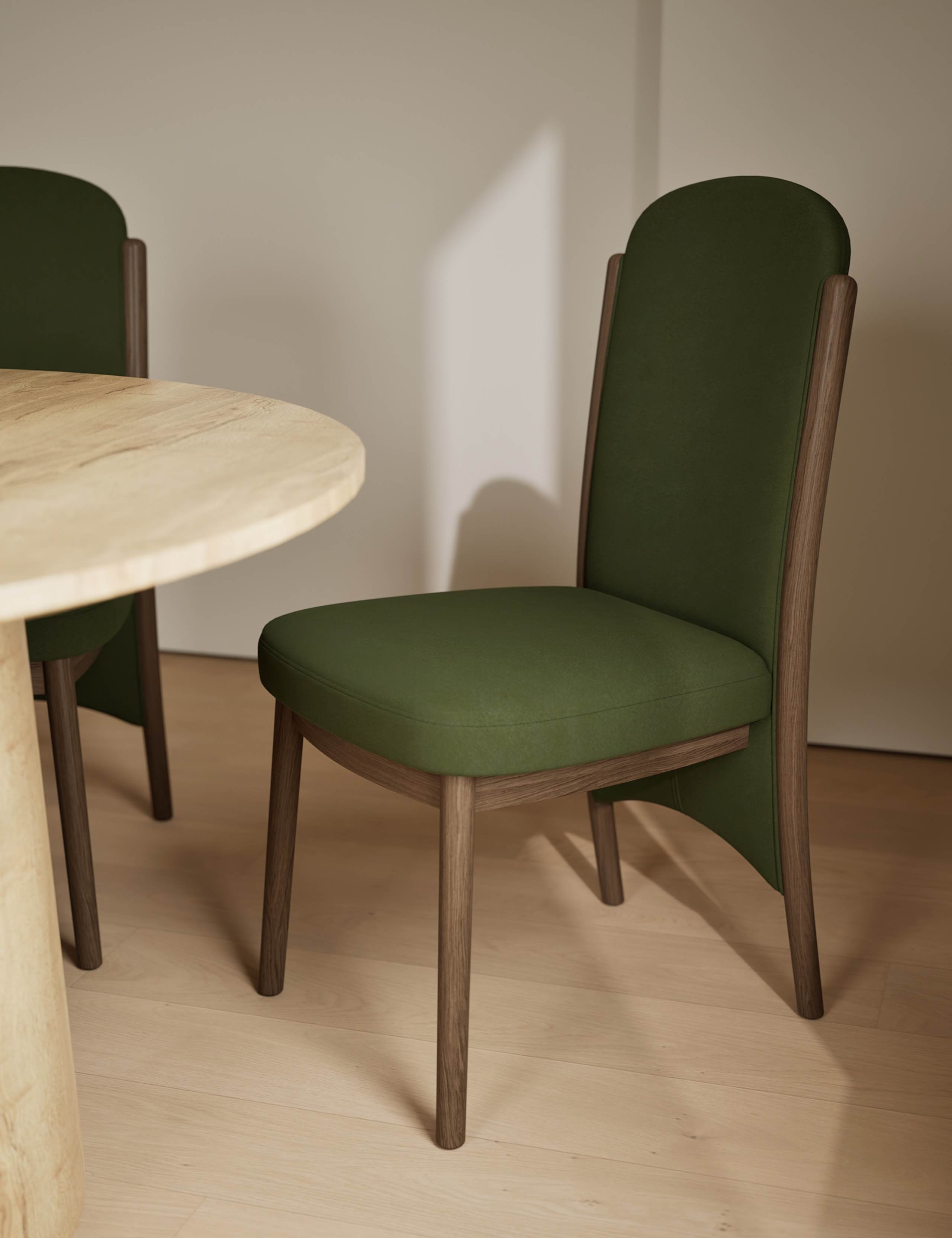 Set of 2 Blair Velvet Dining Chairs 1 of 8