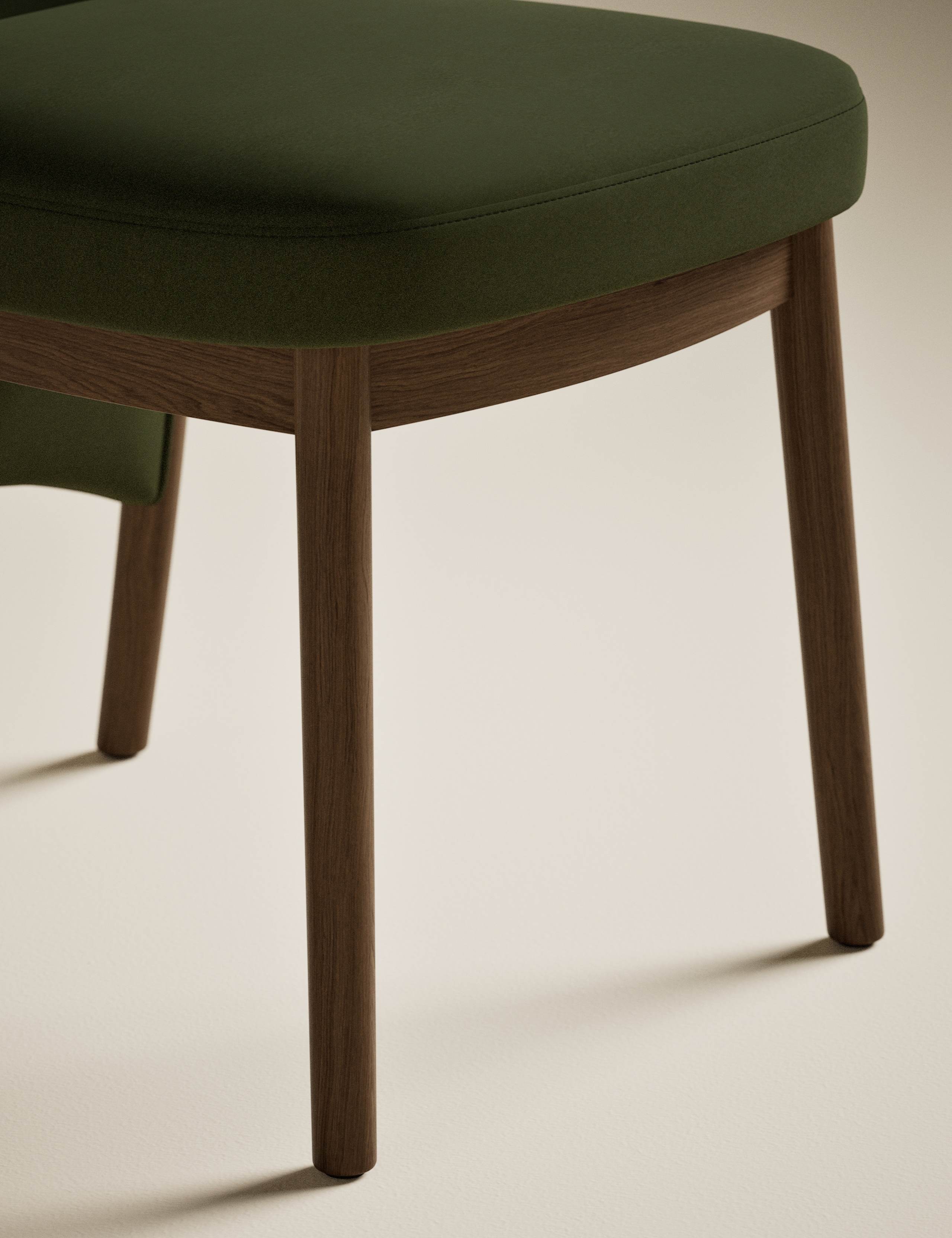 Set of 2 Blair Velvet Dining Chairs 4 of 8