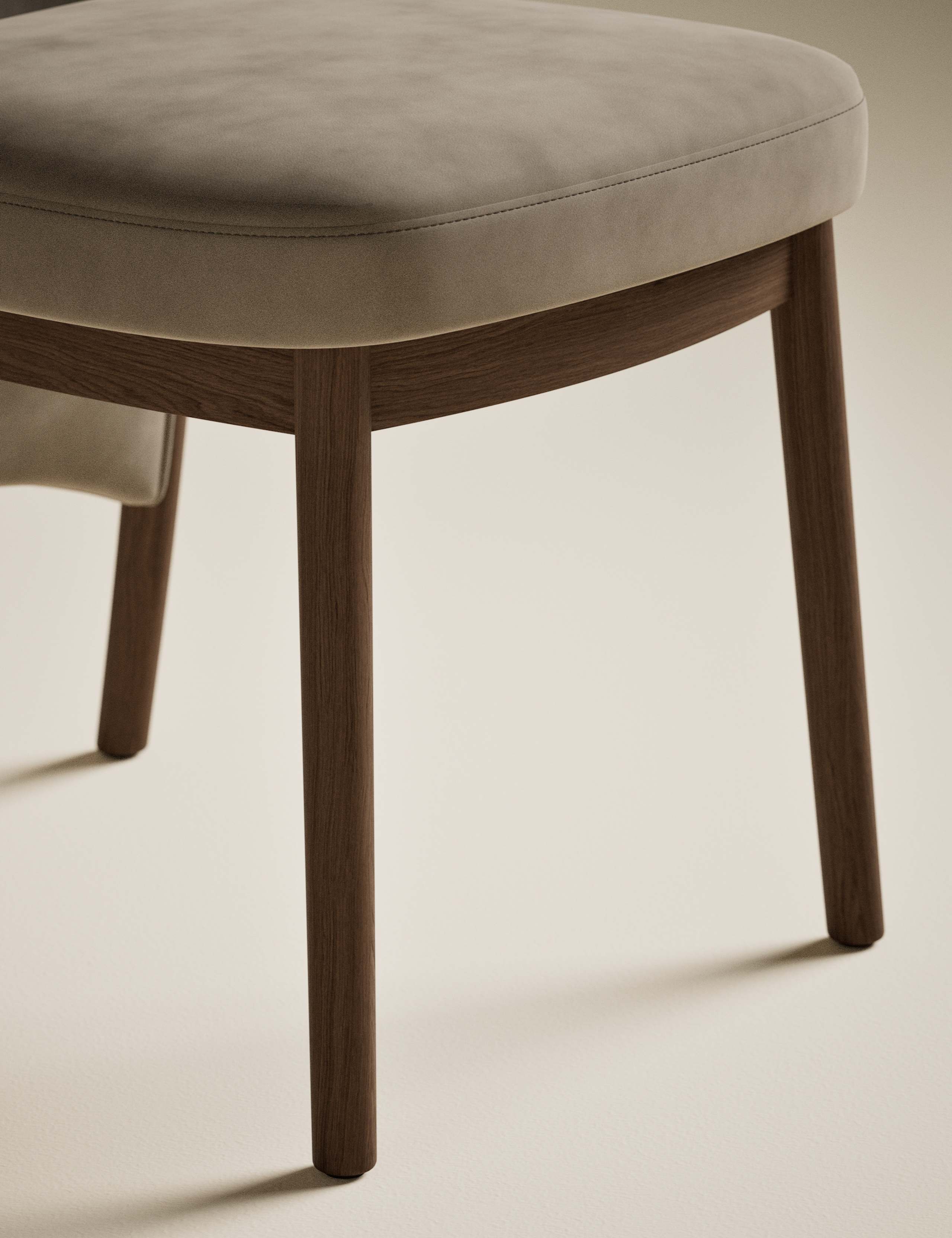 Set of 2 Blair Velvet Dining Chairs 4 of 8