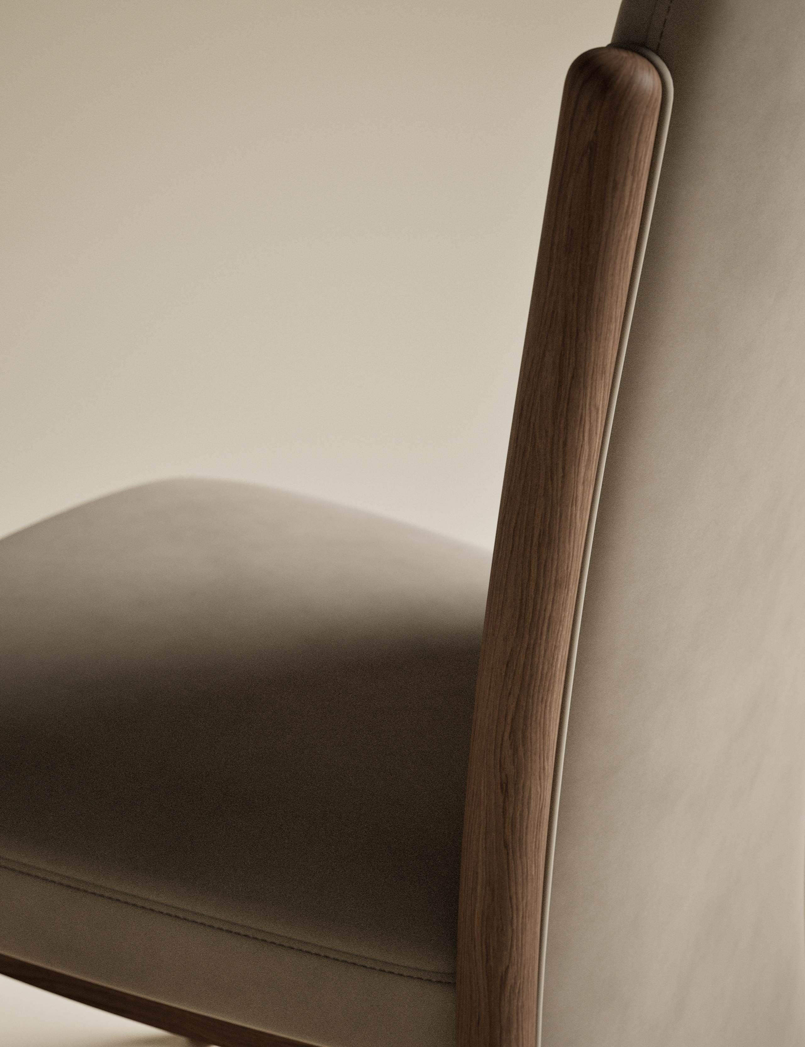 Set of 2 Blair Velvet Dining Chairs 5 of 8