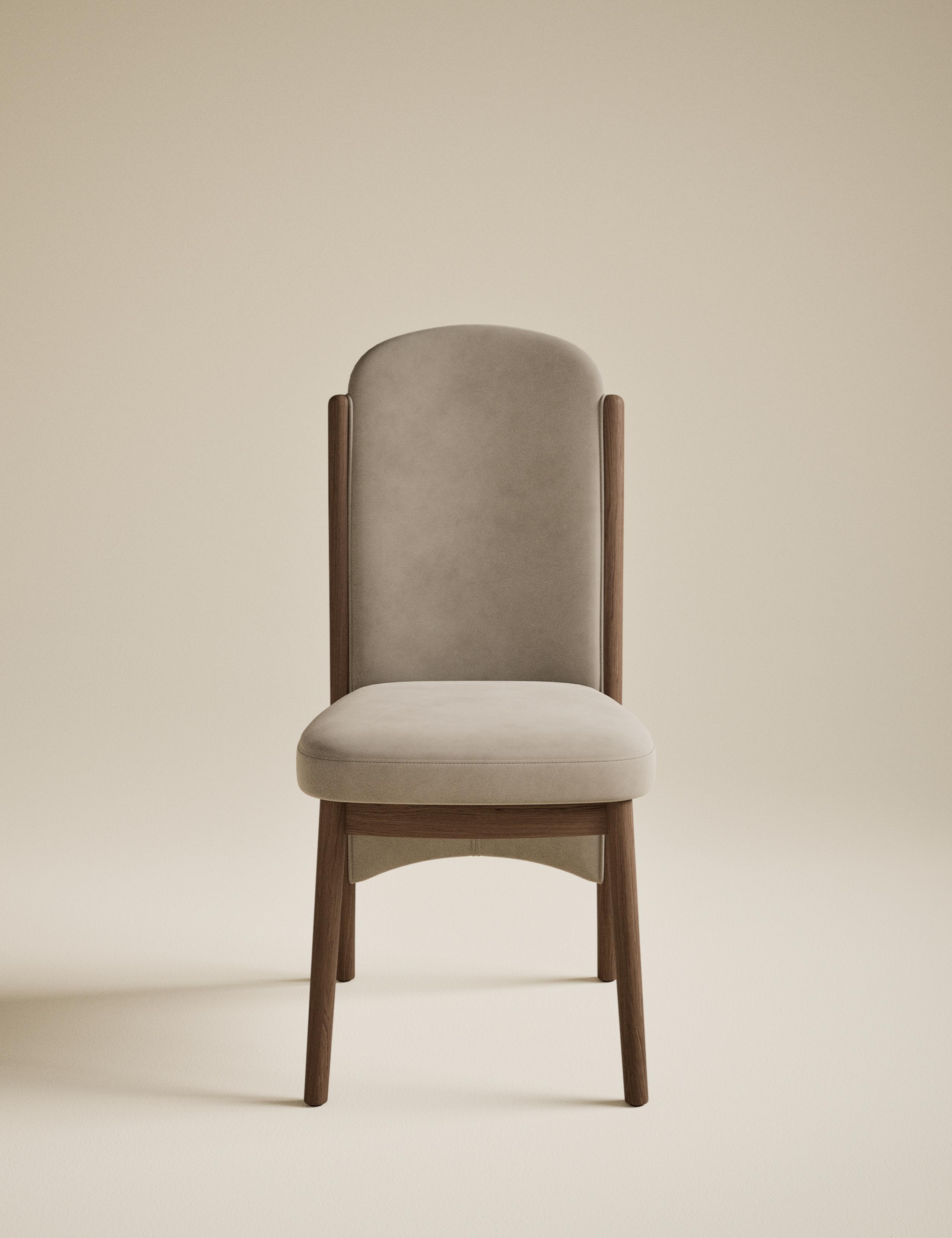 Set of 2 Blair Velvet Dining Chairs 2 of 8