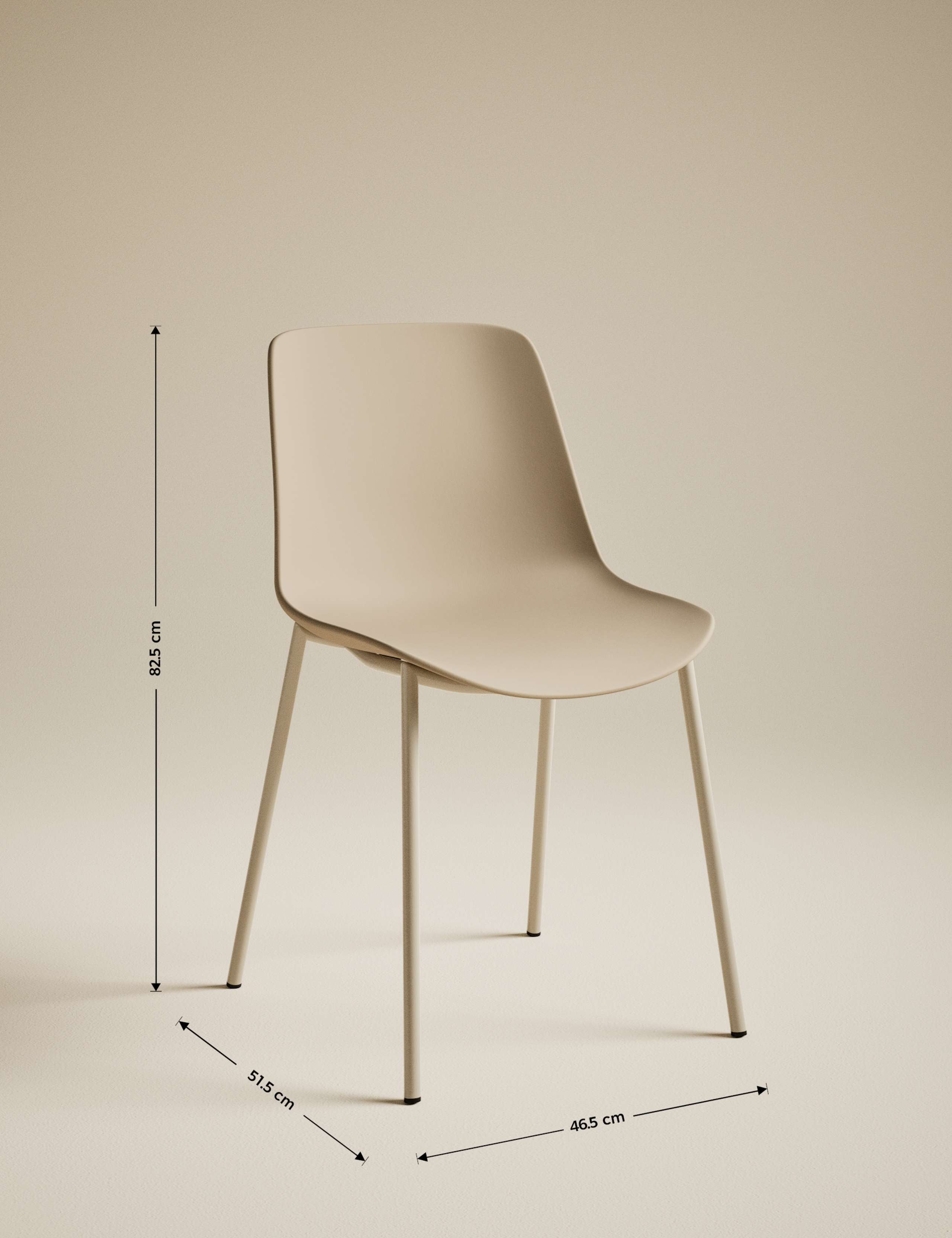 Set of 2 Zoe Dining Chairs 8 of 9