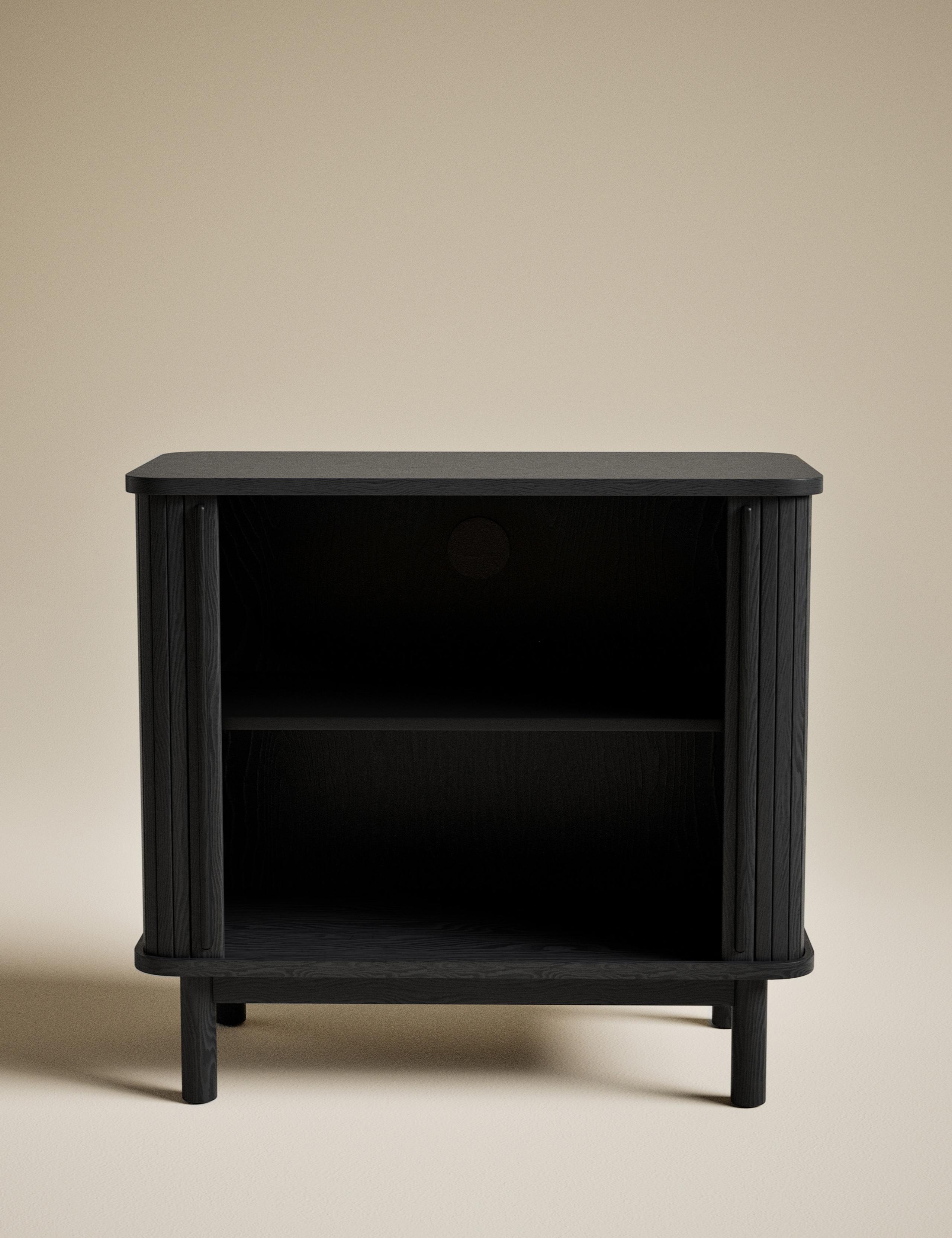 Fluted Compact 2 Door Sideboard 10 of 10