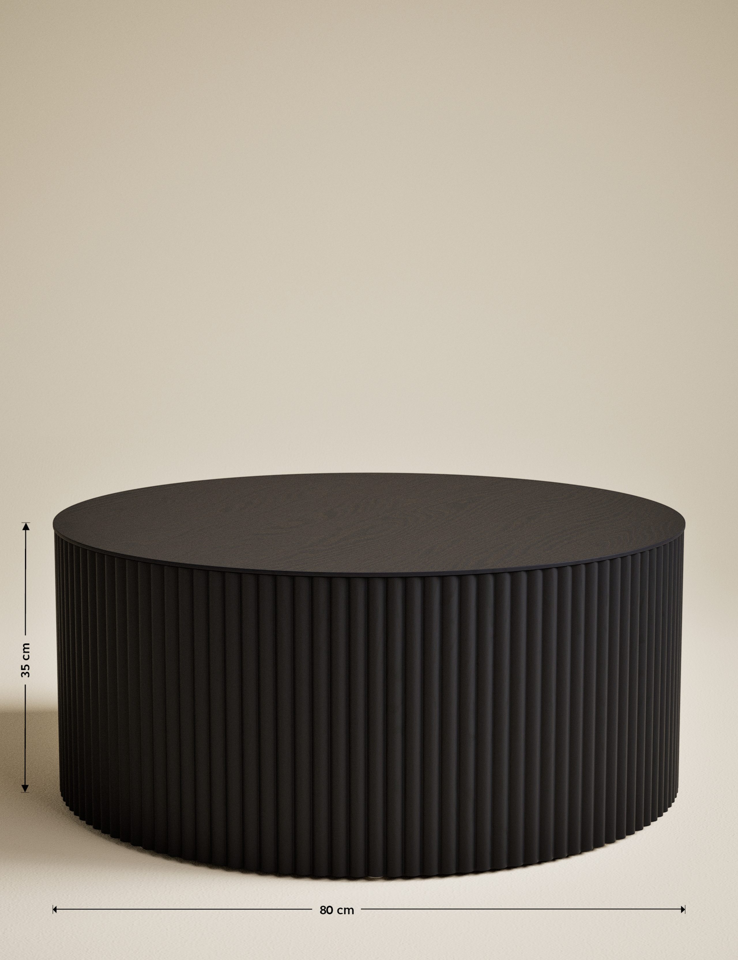 Fluted Coffee Table 7 of 7