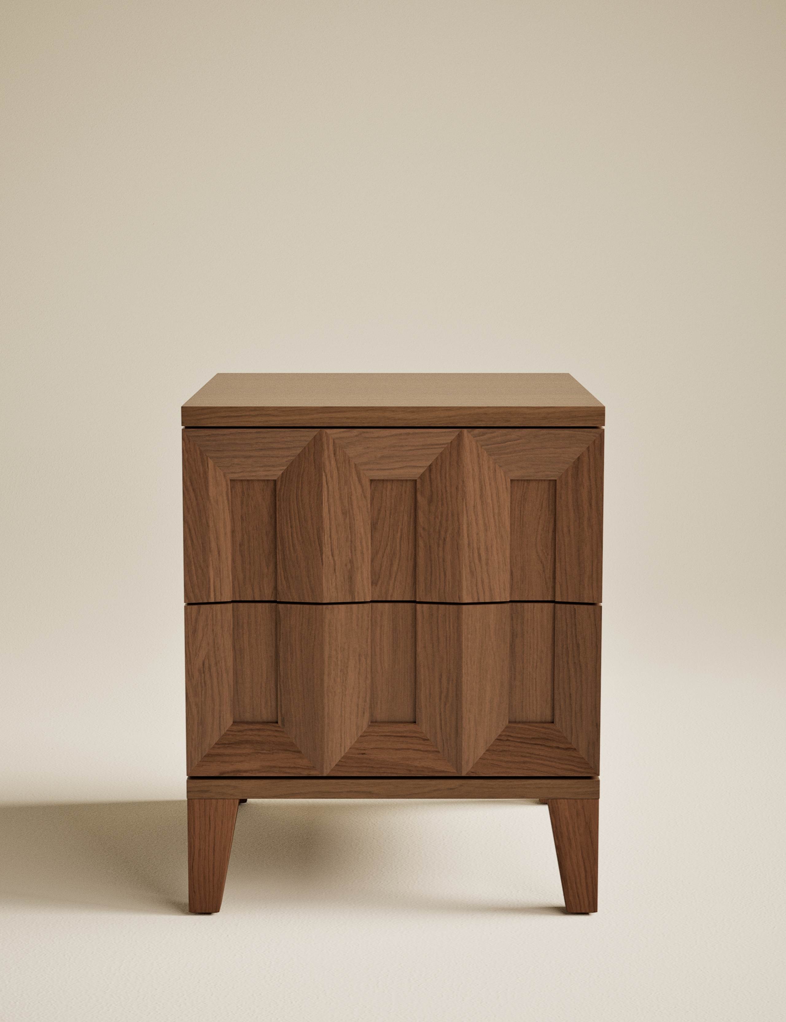 Block Bedside Table 2 of 7