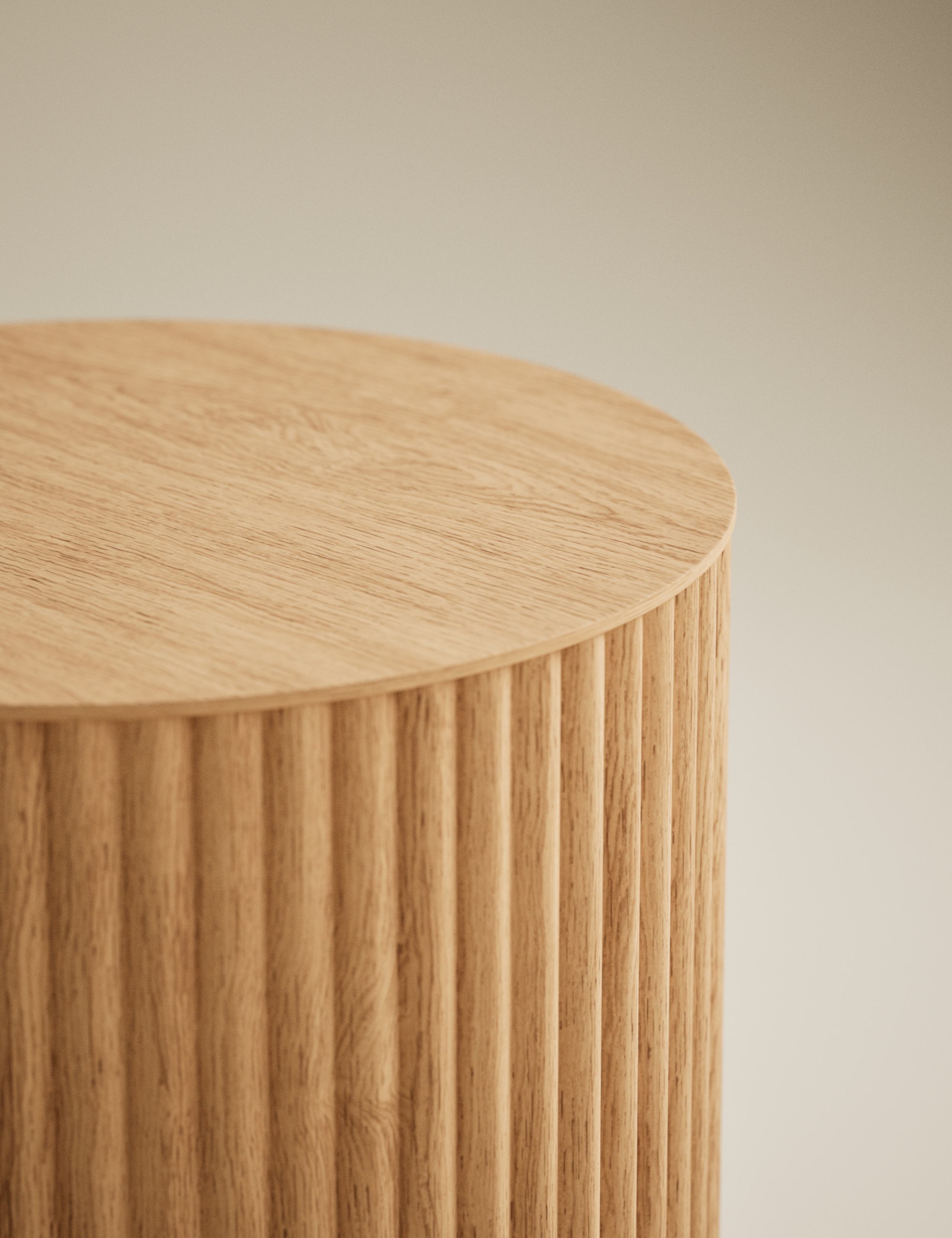 Fluted Side Table 3 of 7
