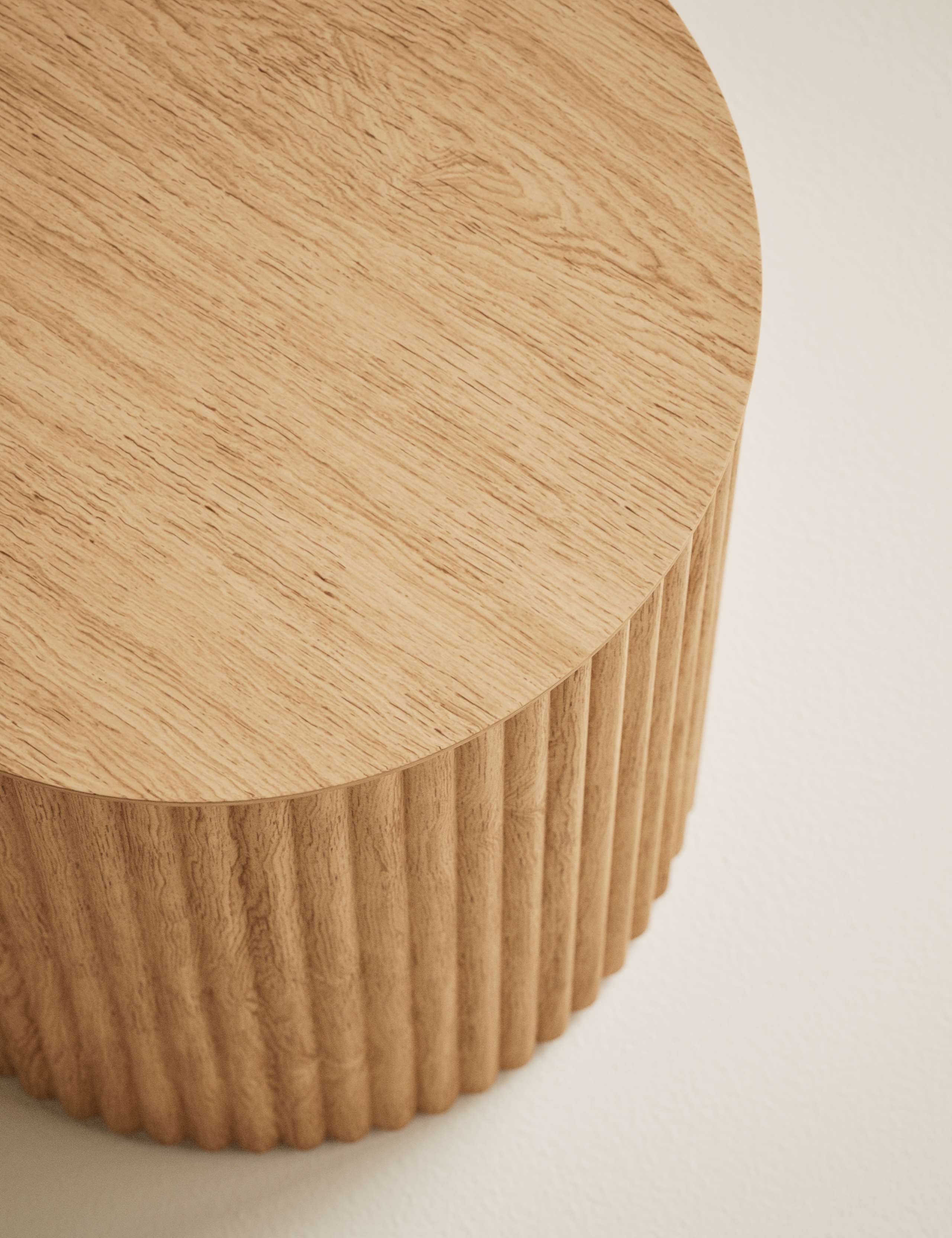 Fluted Side Table 4 of 7