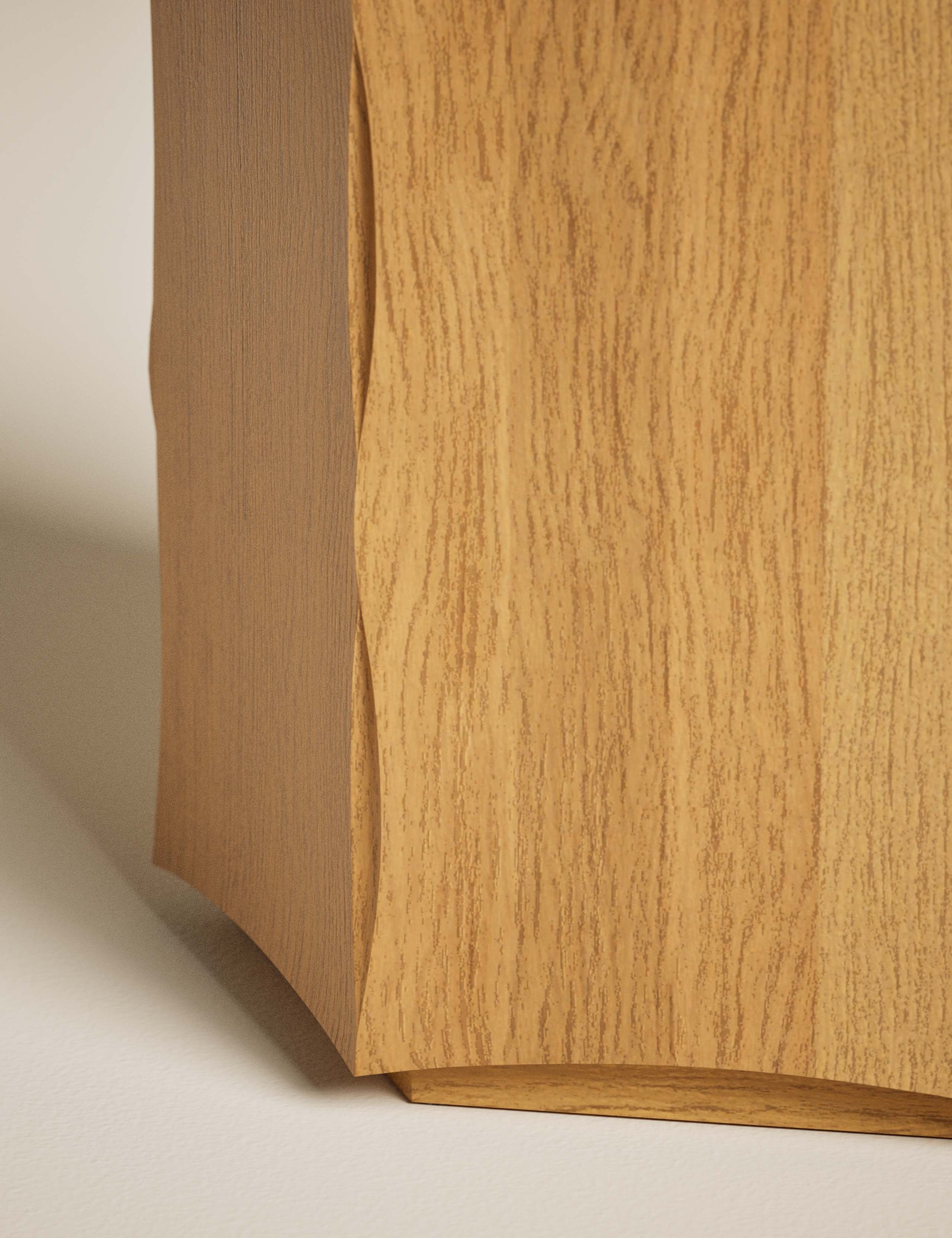 Hex Marble Top Side Table 3 of 6