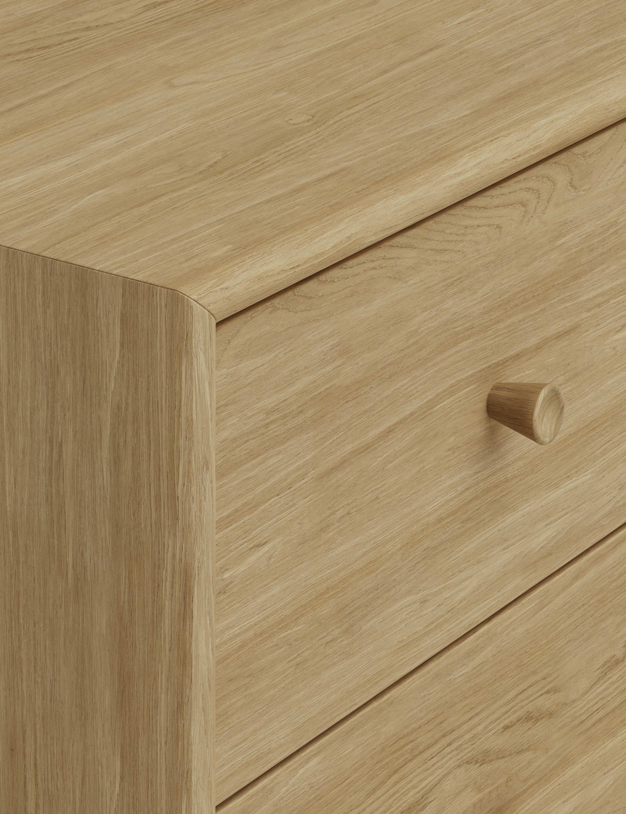 Newark 2 Drawer Bedside Table 4 of 10