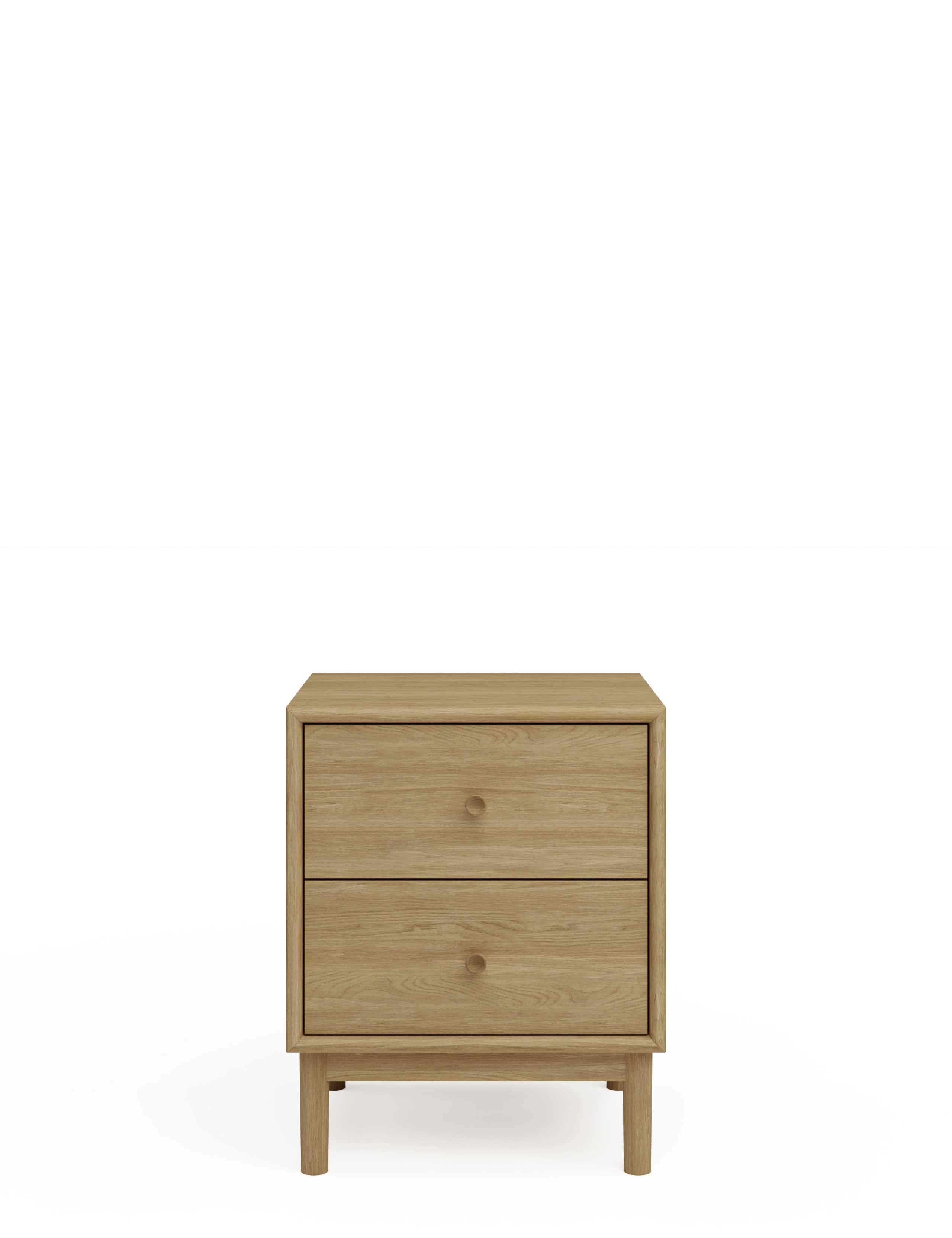 Newark 2 Drawer Bedside Table 2 of 10