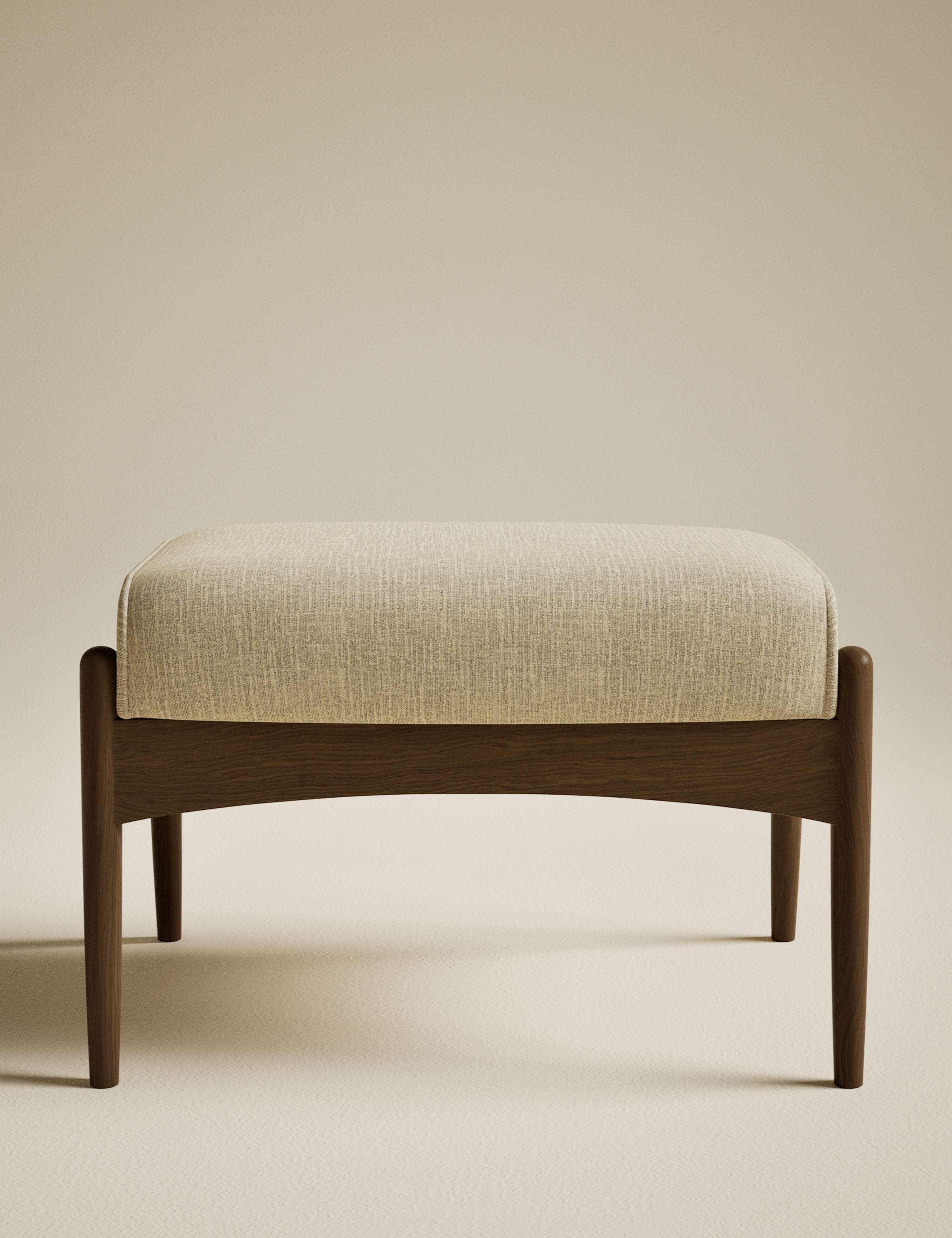 Sherwood Dark Oak Footstool 2 of 6