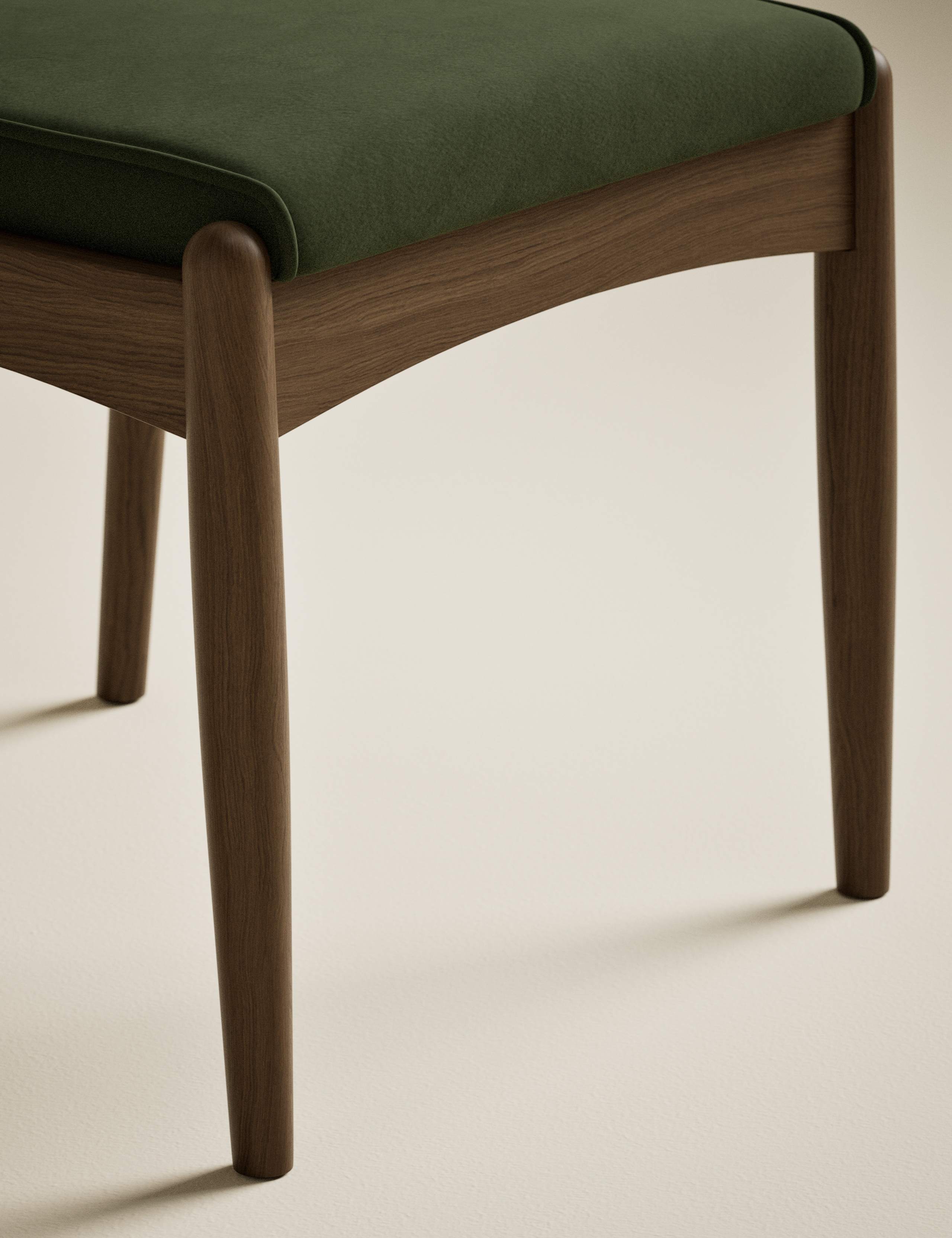 Set of 2 Sherwood Velvet Dining Chairs 4 of 8