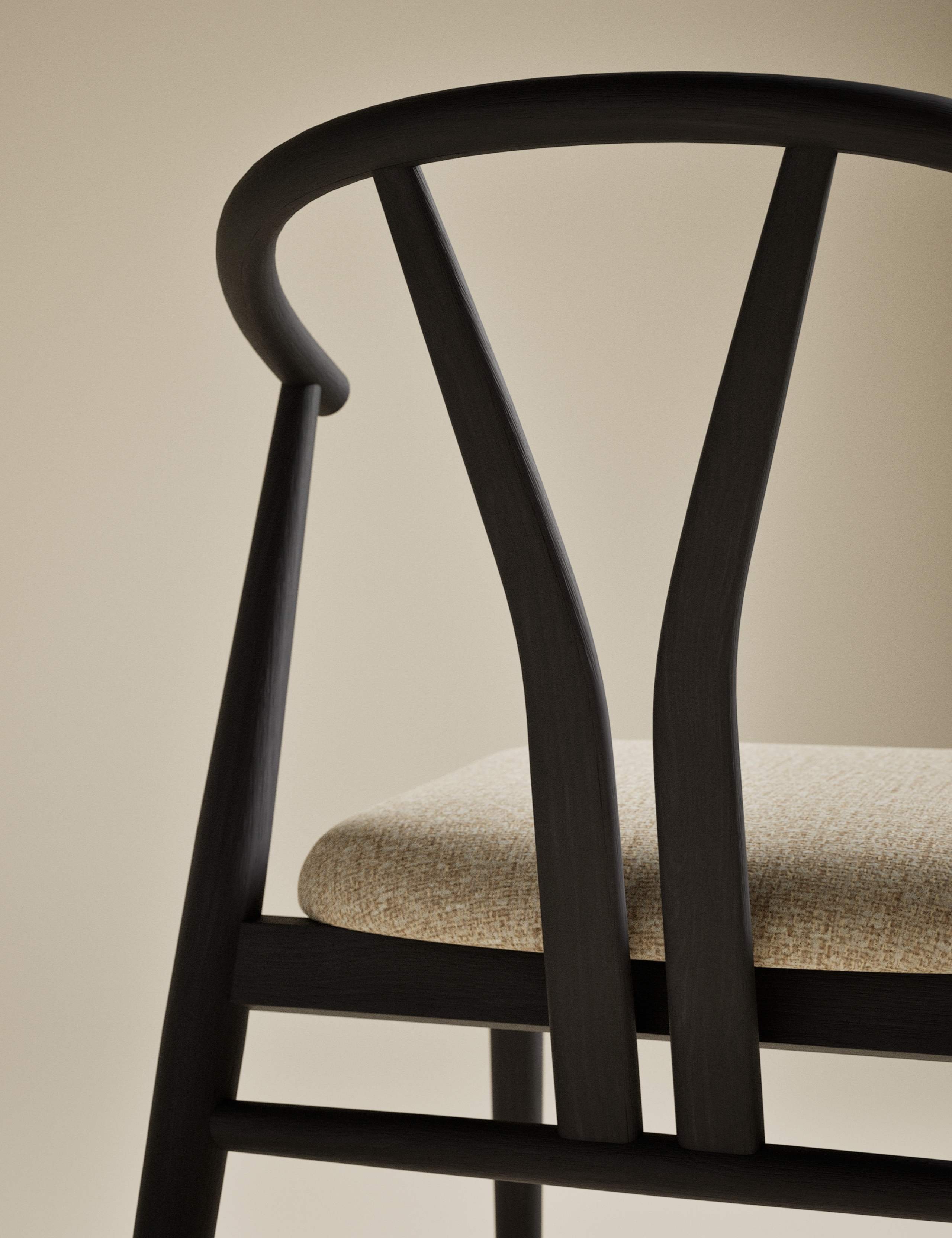 Set of 2 Wishbone Dining Chairs 4 of 8