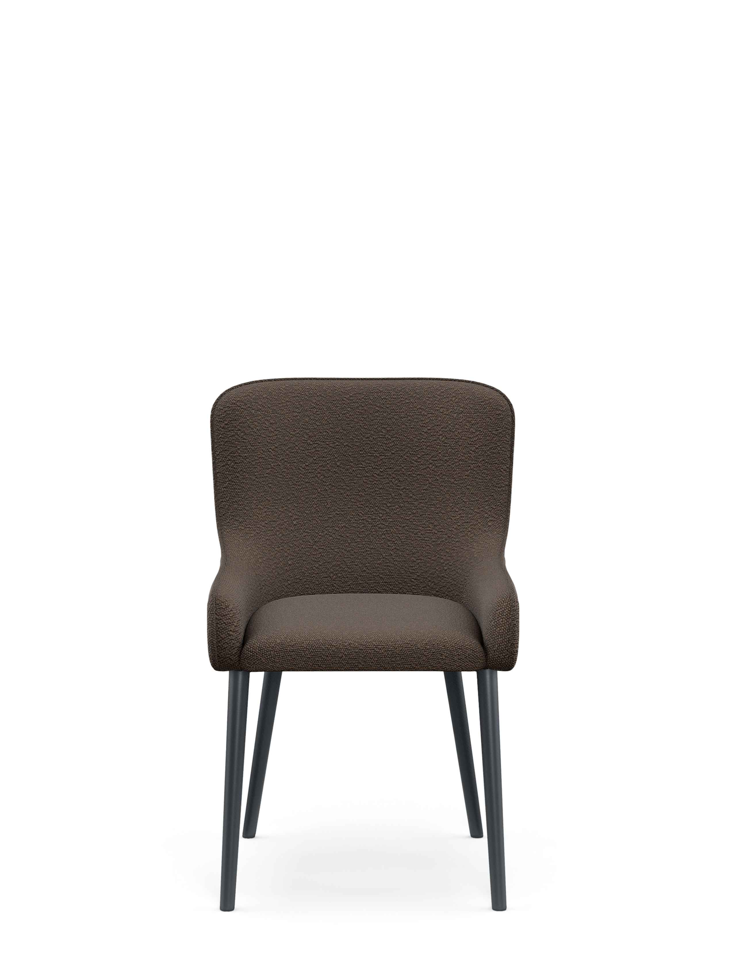 Set of 2 Braxton Boucle Dining Chairs 5 of 7