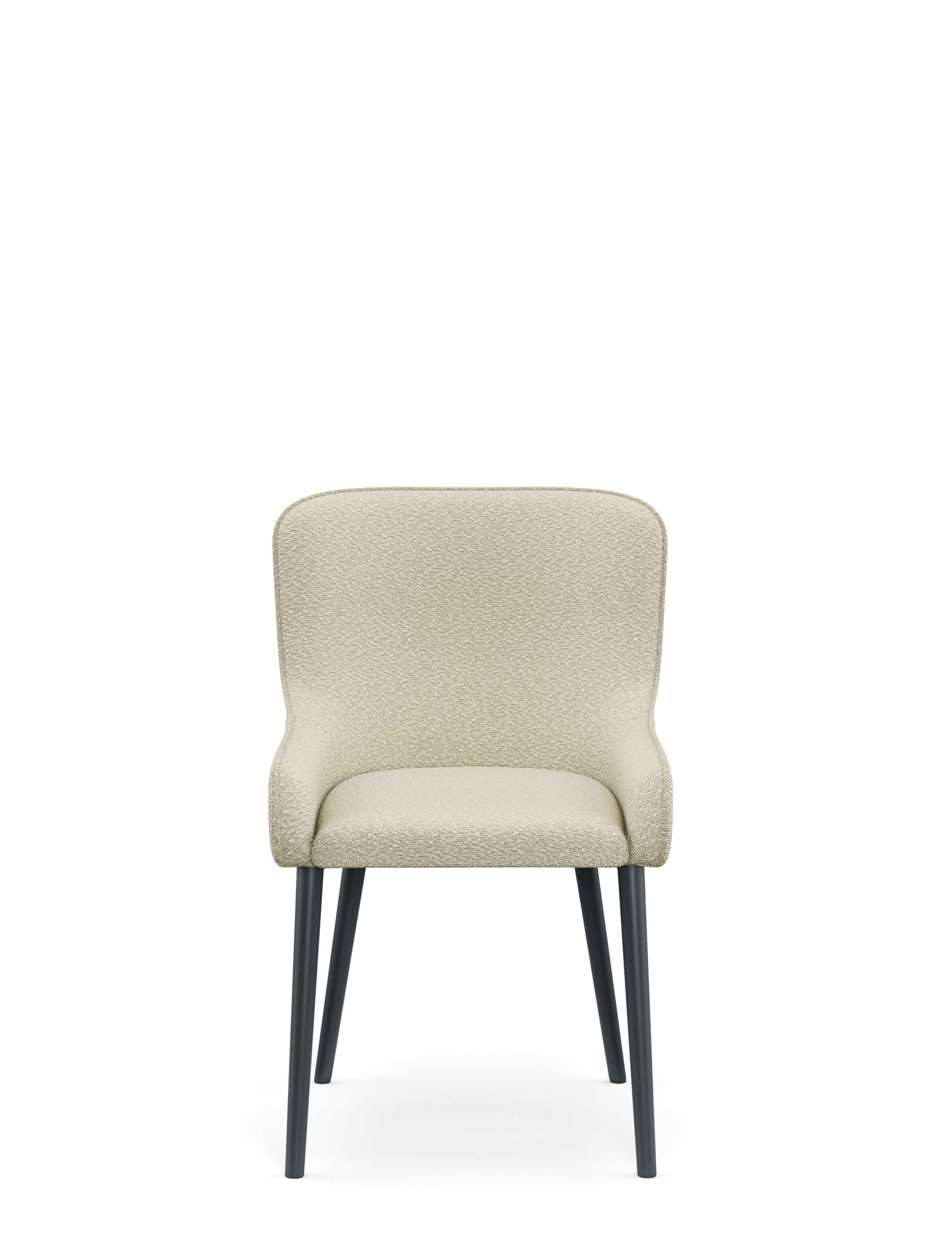 Set of 2 Braxton Boucle Dining Chairs 5 of 7