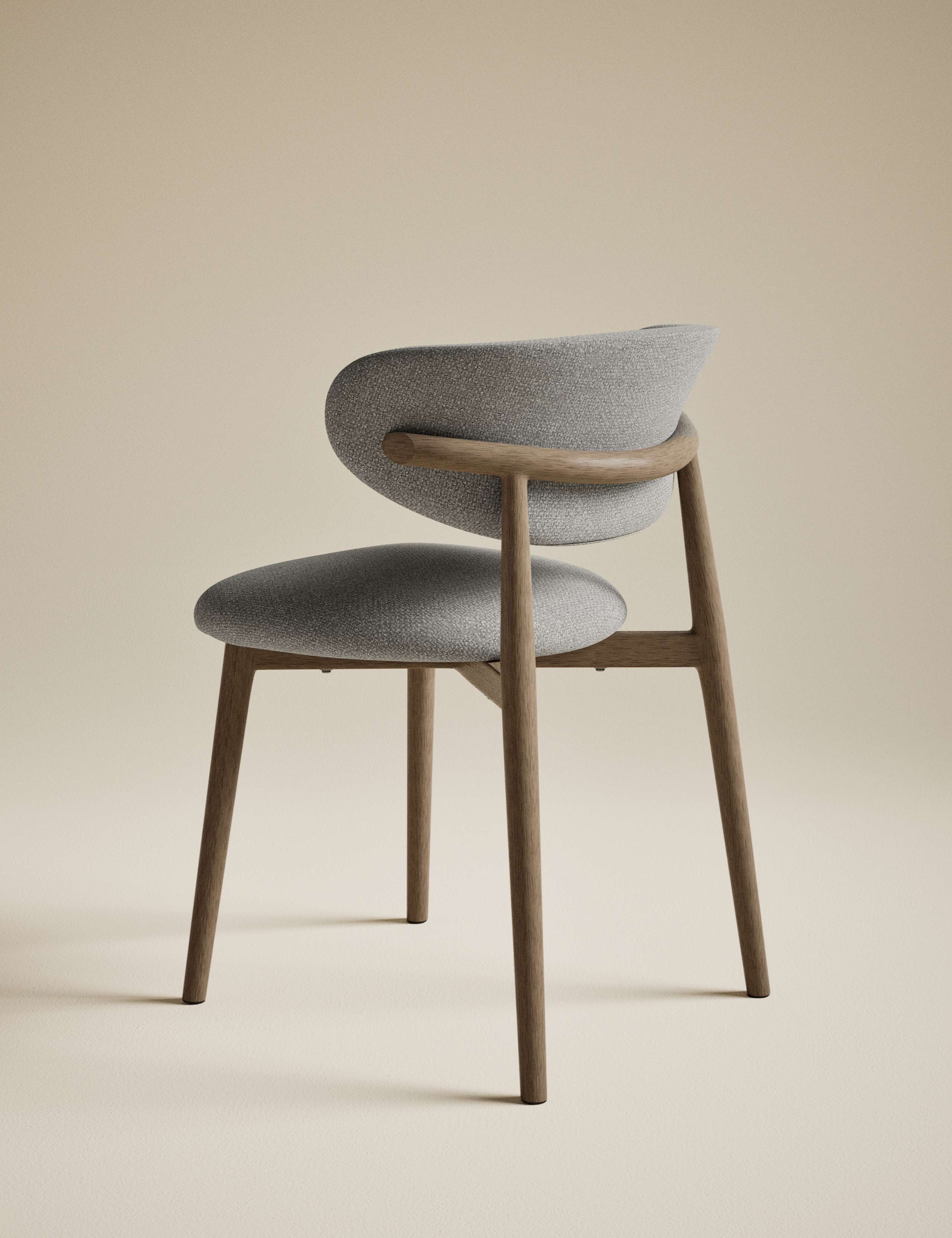 Set of 2 Arc Dining Chairs 3 of 9