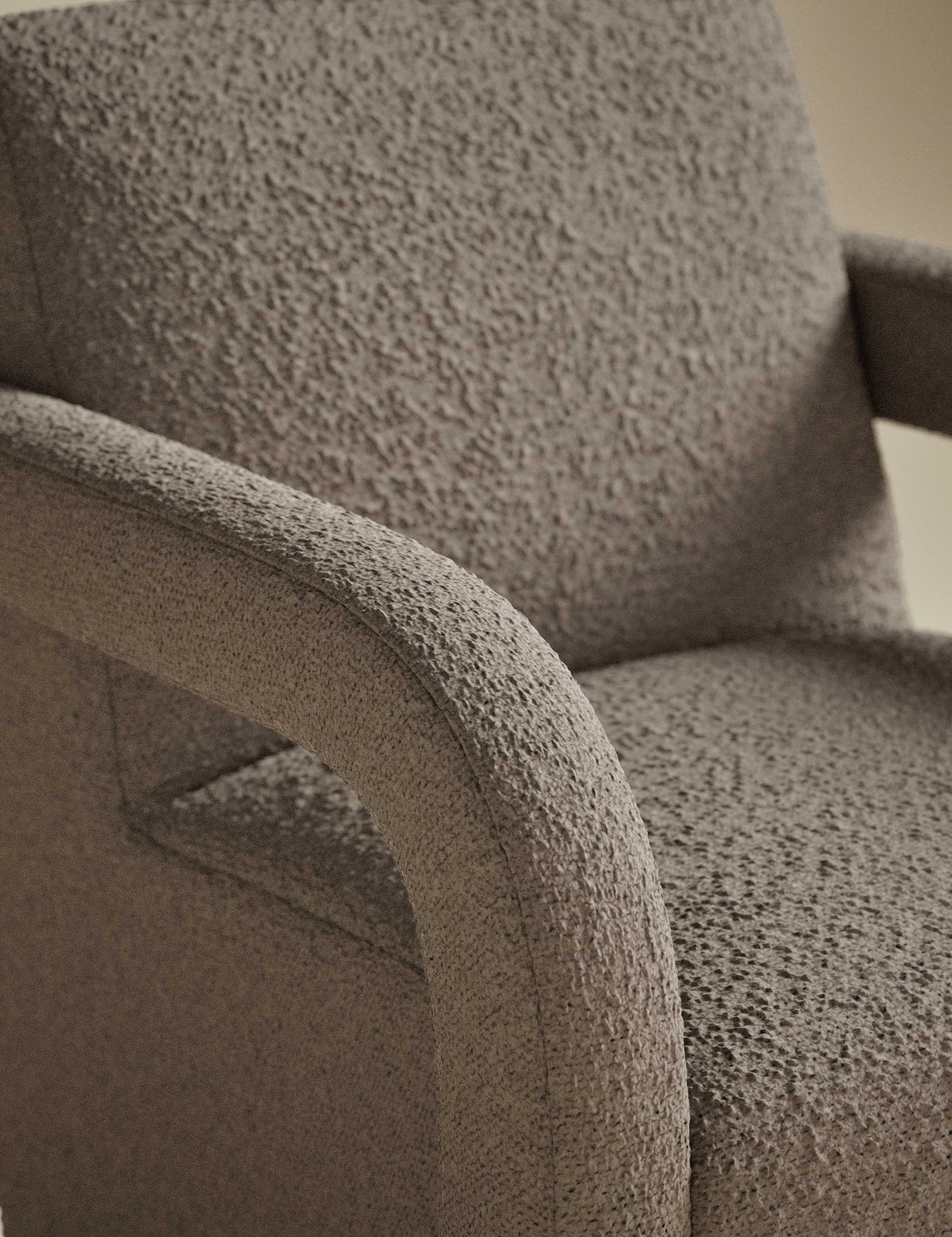 Bouclé Accent Chair 4 of 6