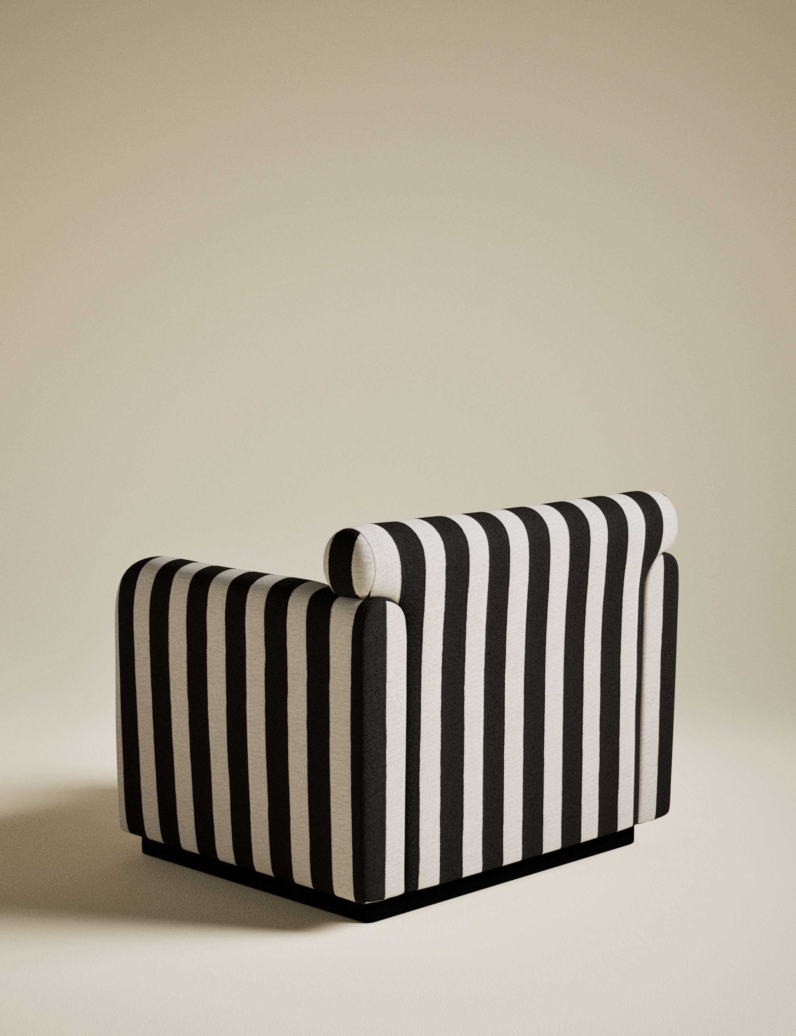 Striped Accent Chair 2 of 6