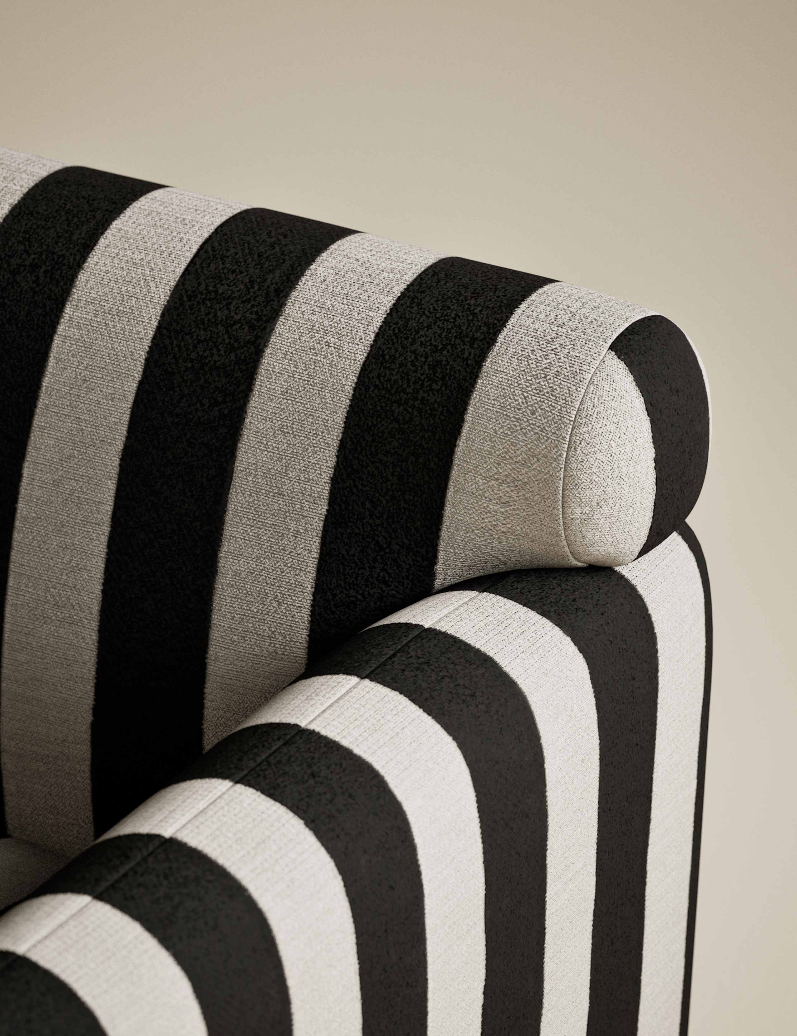 Striped Accent Chair 4 of 6