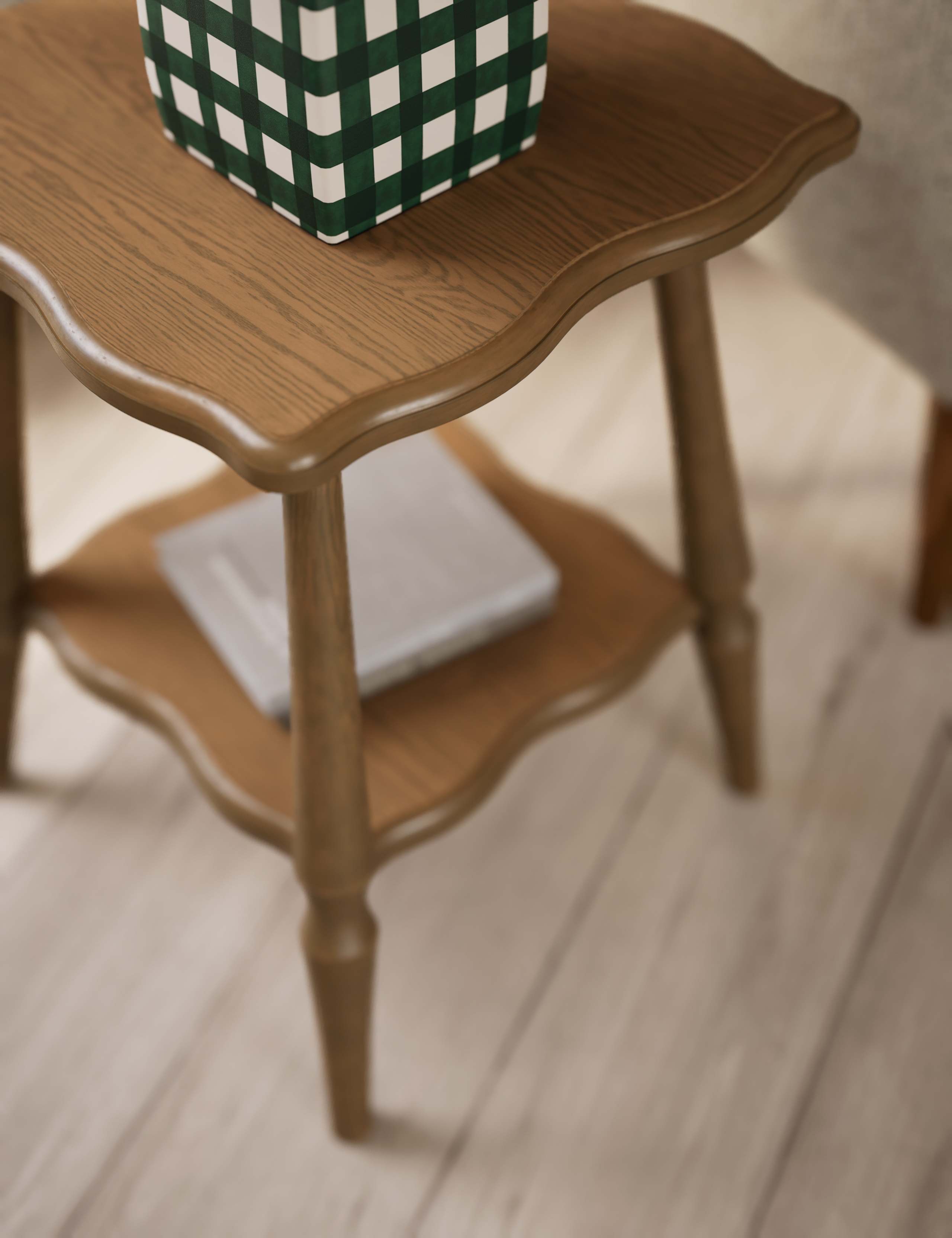 Scalloped Side Table 3 of 7