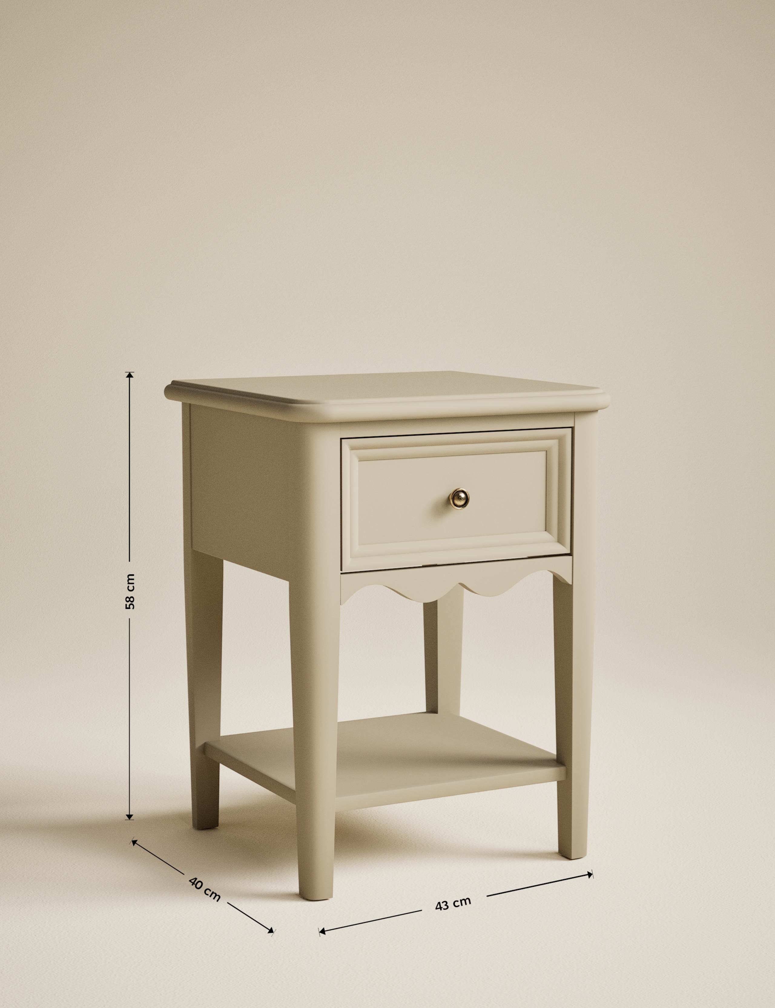 Damask Bedside Table 7 of 7