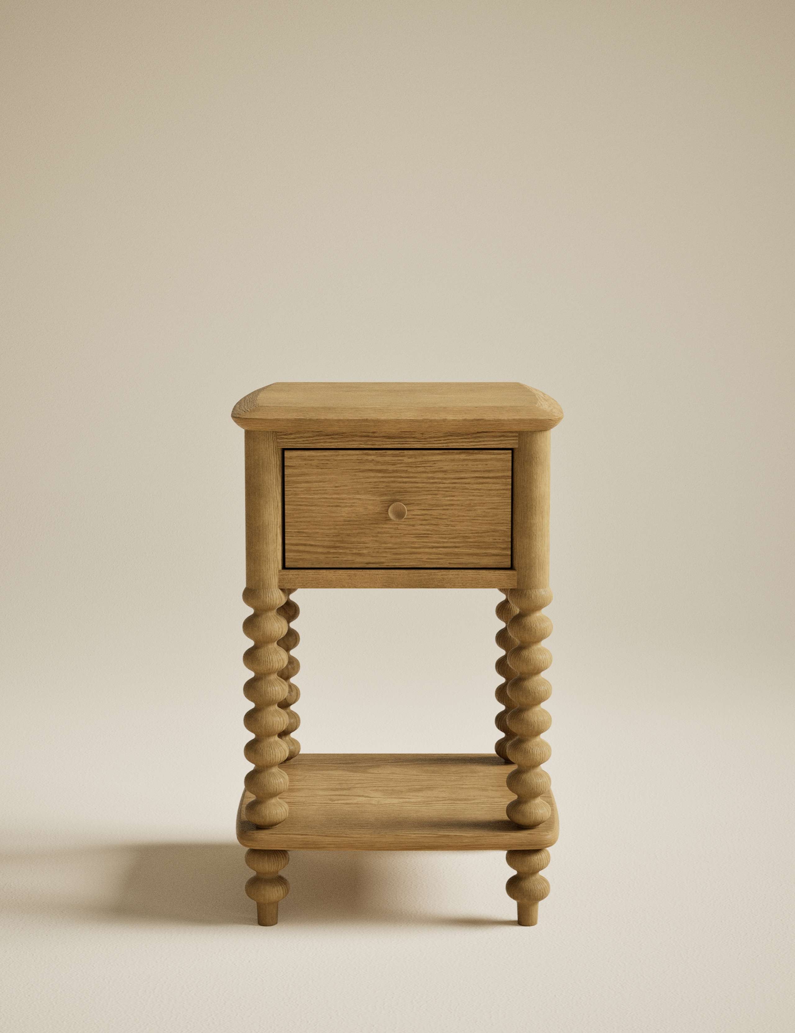 Evelyn Bobbin Bedside Table 2 of 6