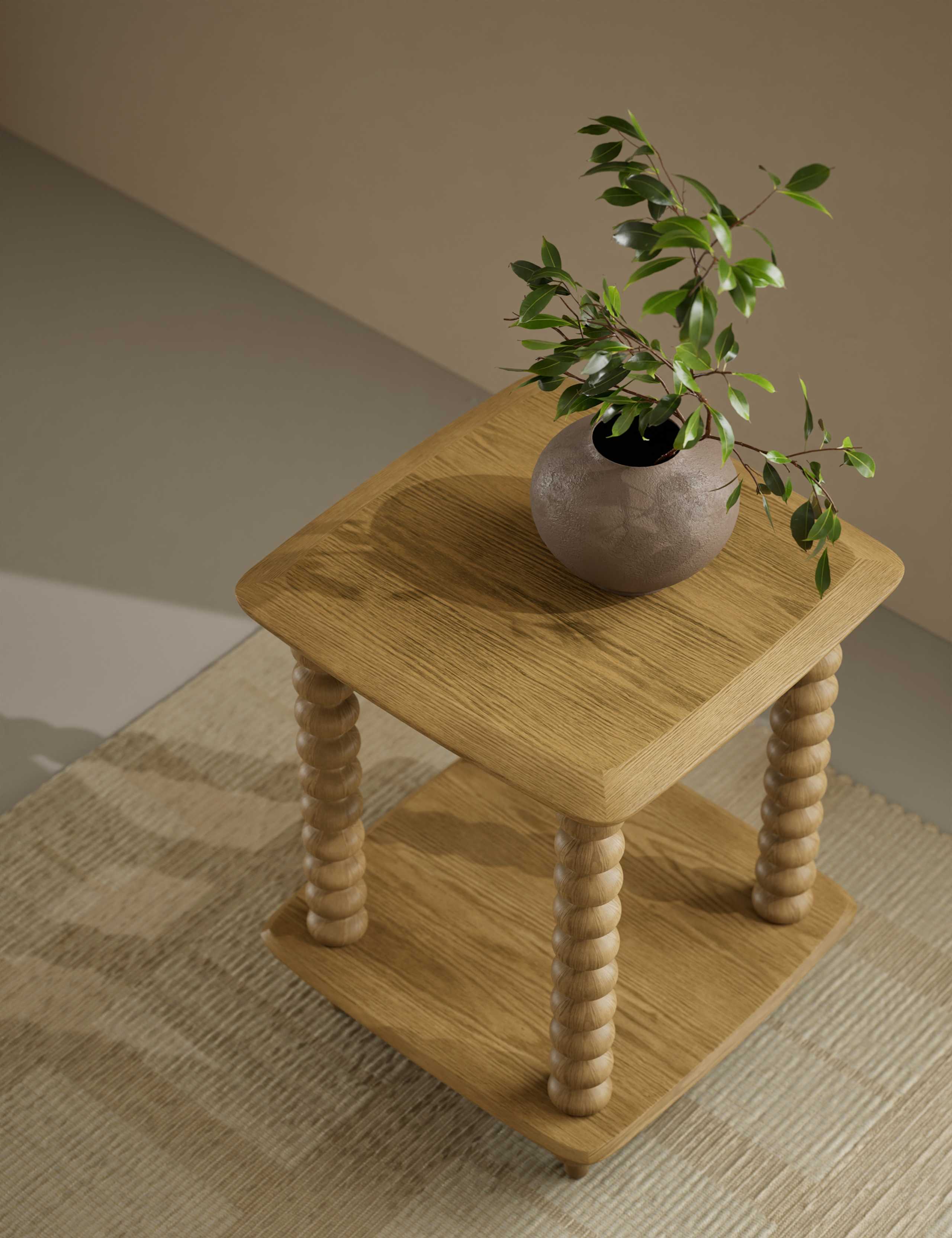 Evelyn Bobbin Side Table 1 of 7