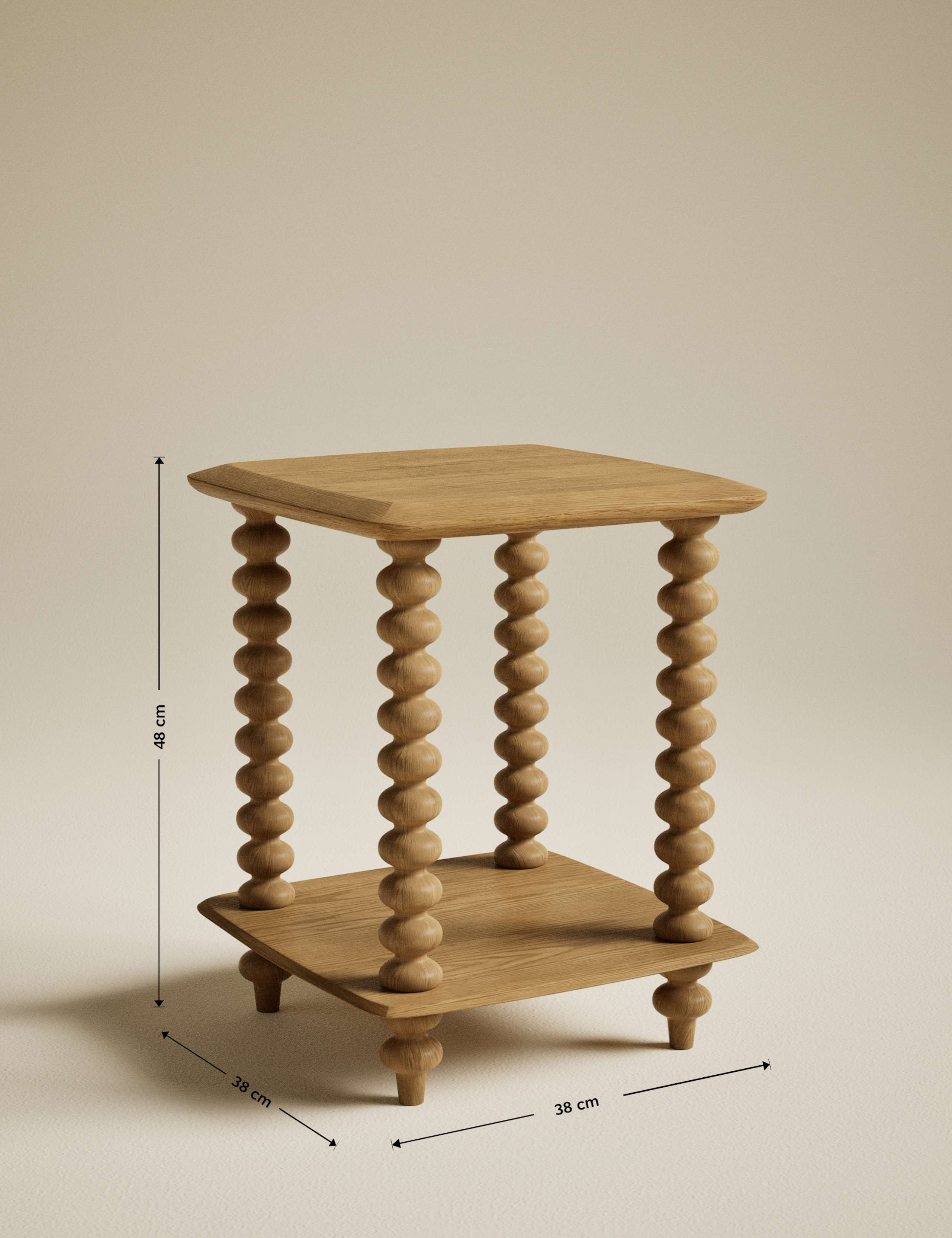 Evelyn Bobbin Side Table 7 of 7