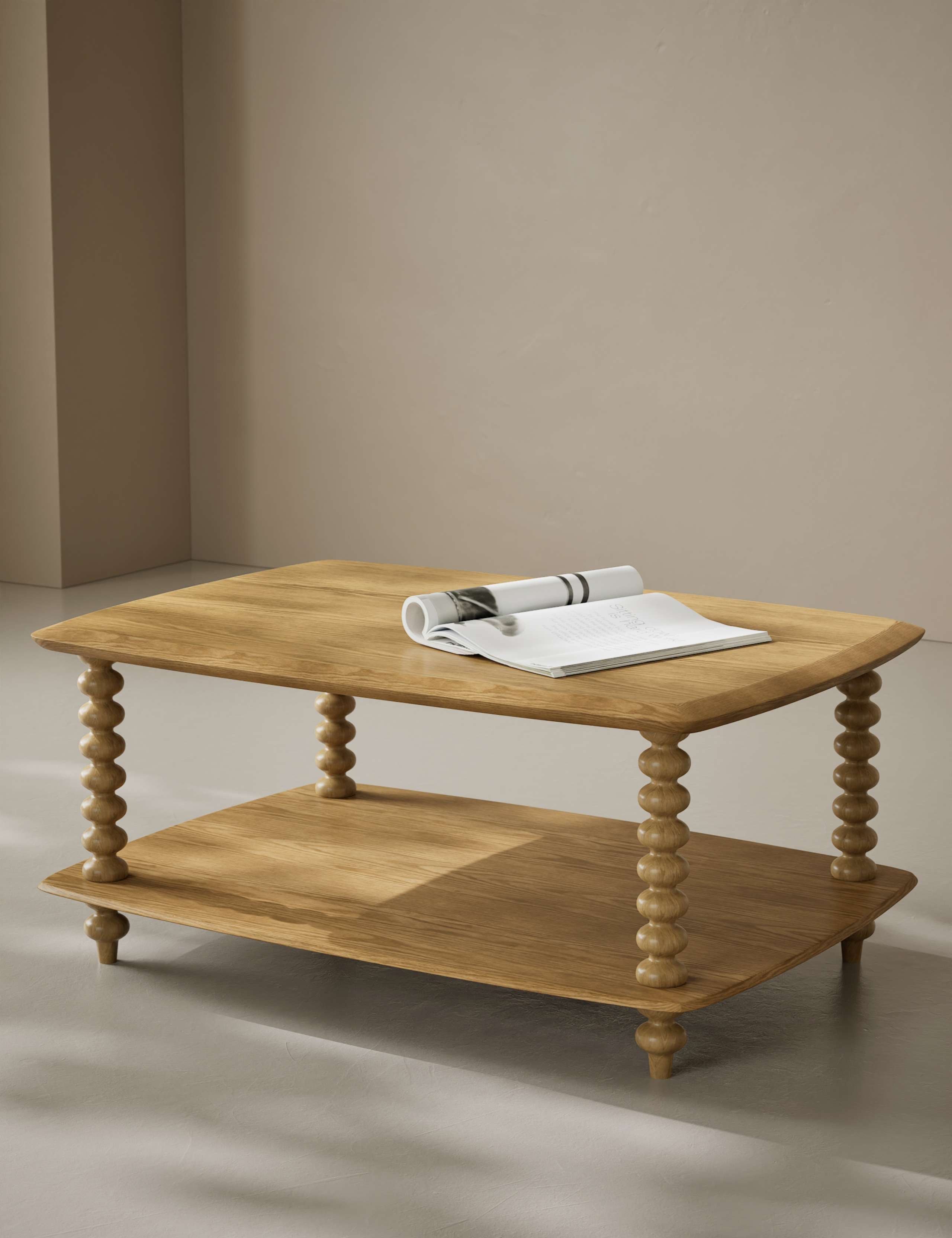 Evelyn Bobbin Coffee Table 1 of 6