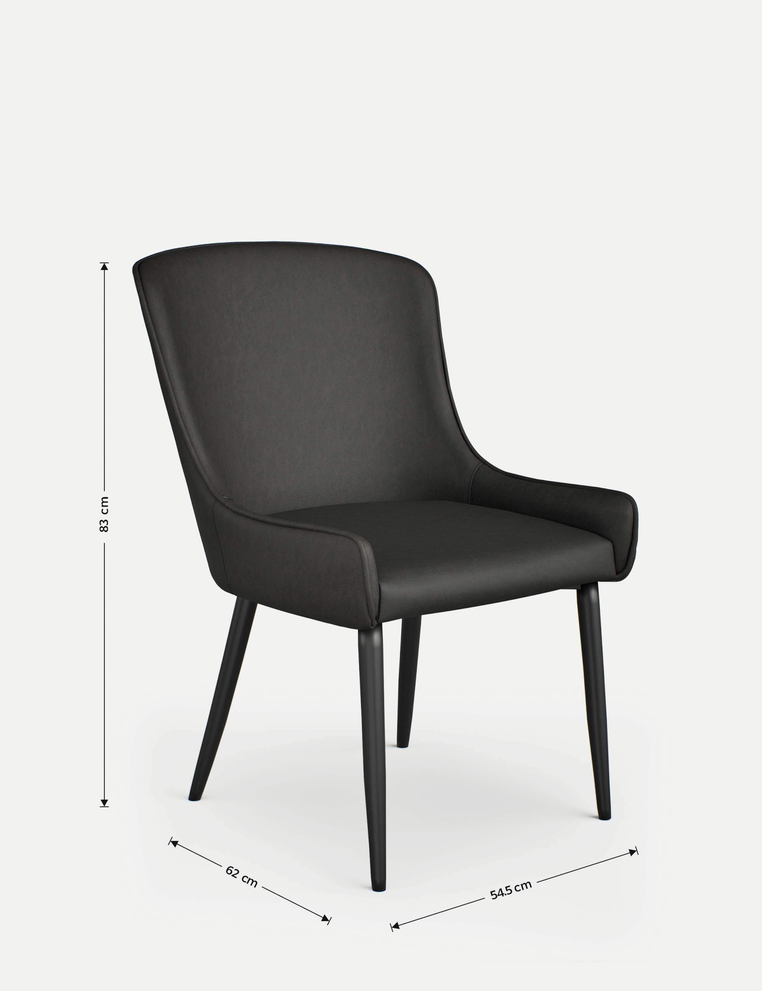 Set of 2 Braxton Dining Chairs 6 of 6