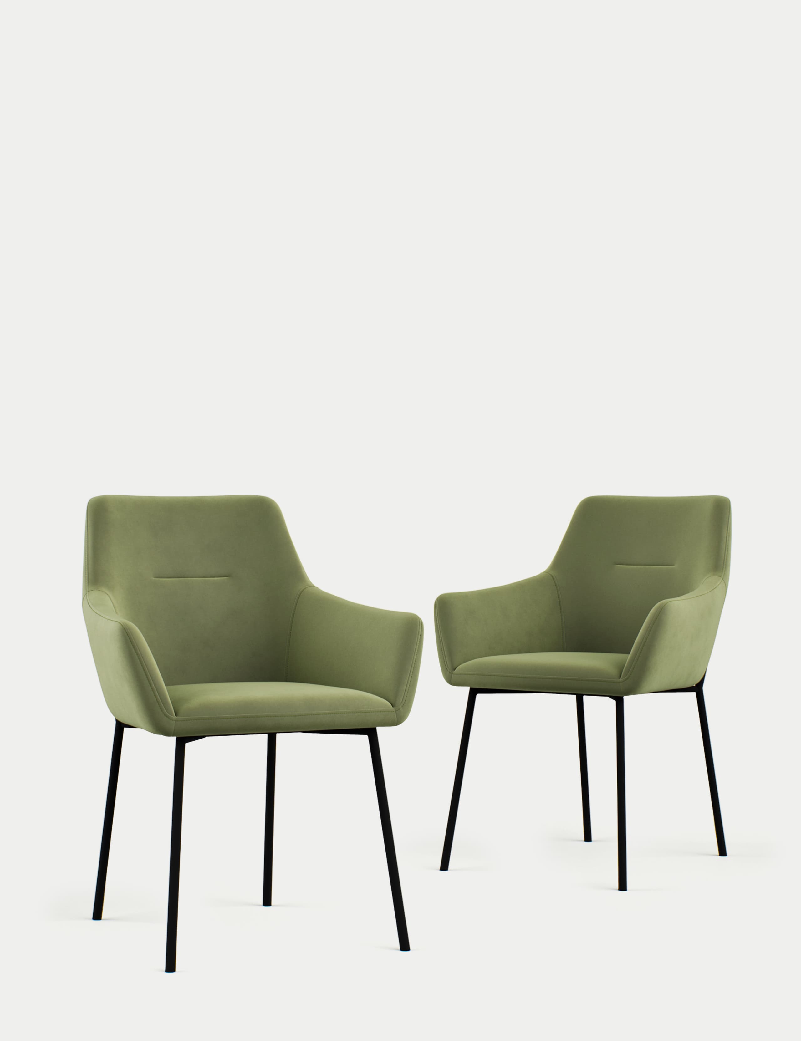 Set of 2 Bradford Dining Chairs 2 of 6