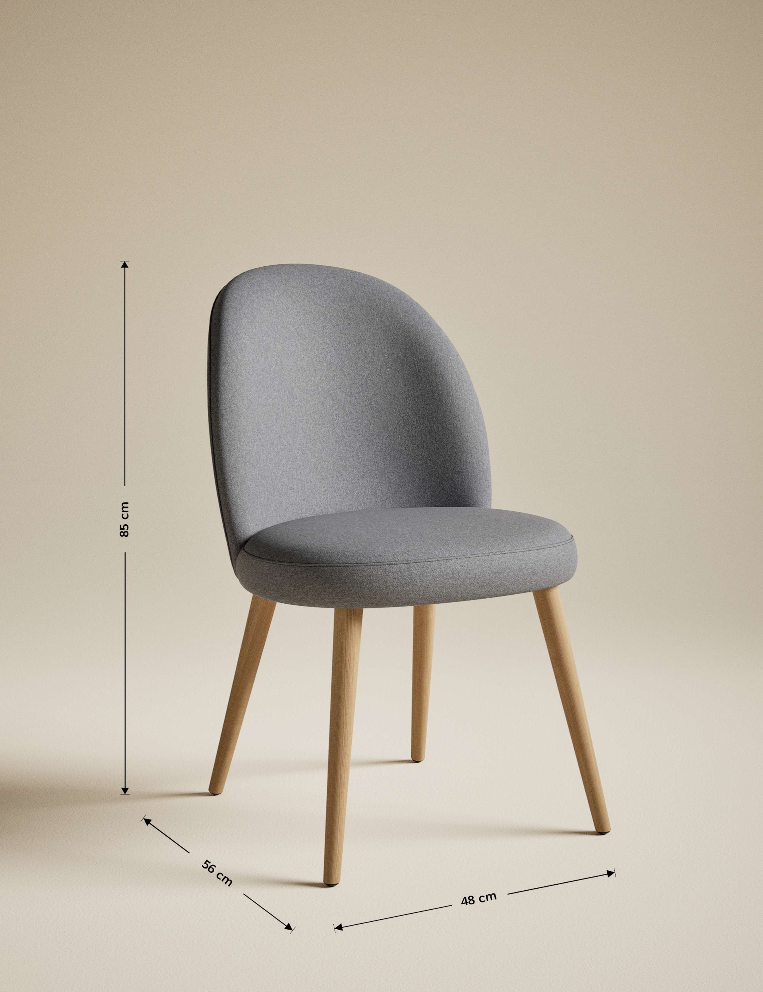 Set of 2 Nord Dining Chairs 8 of 8