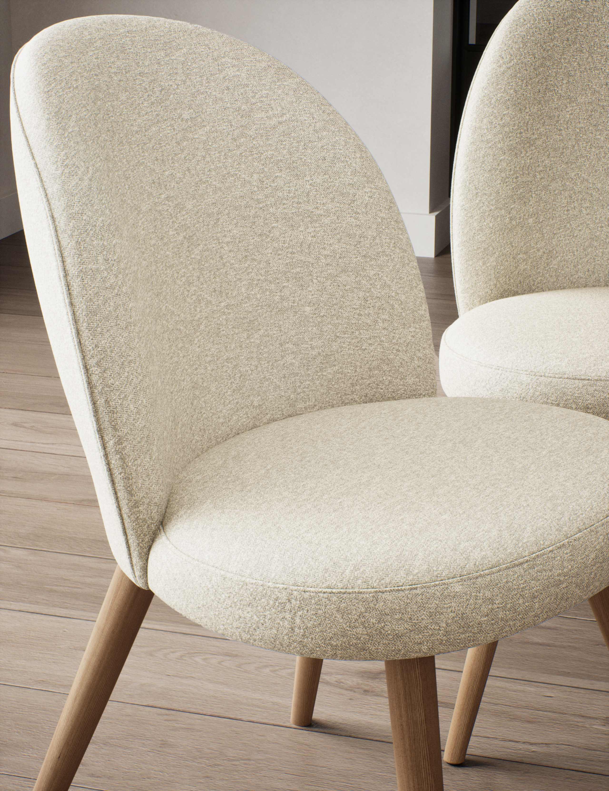 Set of 2 Nord Dining Chairs 3 of 6