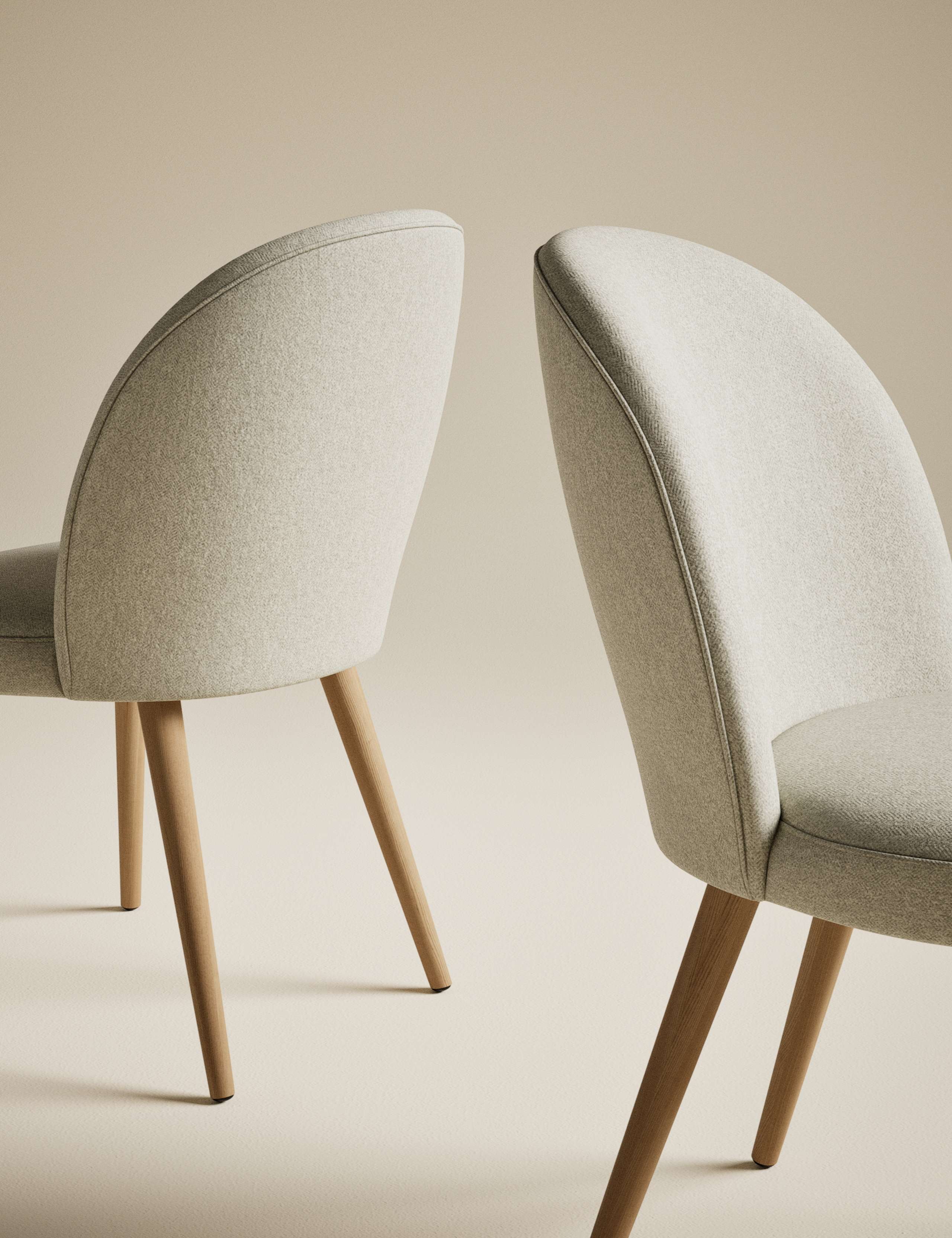 Set of 2 Nord Dining Chairs 6 of 8