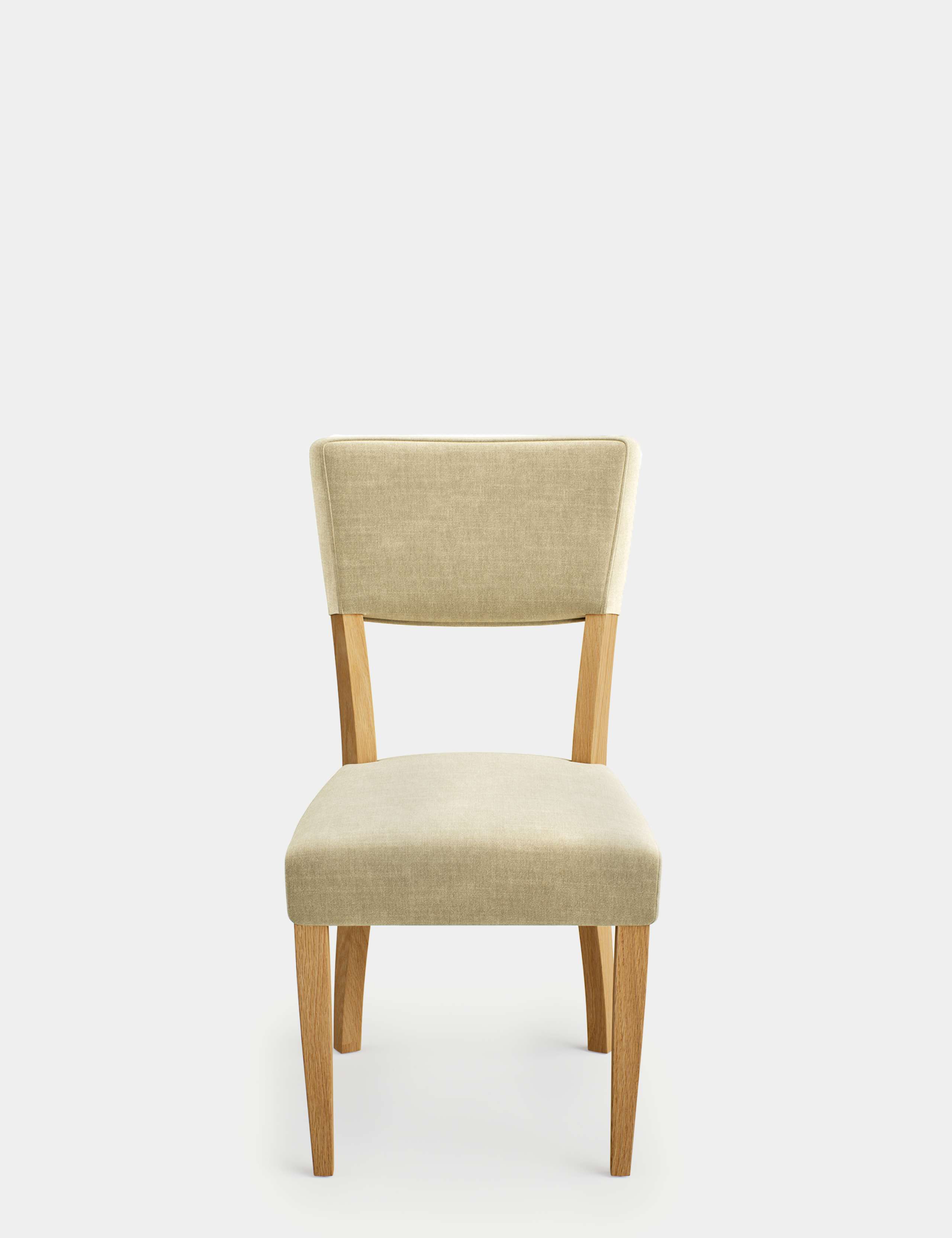 Set of 2 Riley Oak Dining Chairs 4 of 6