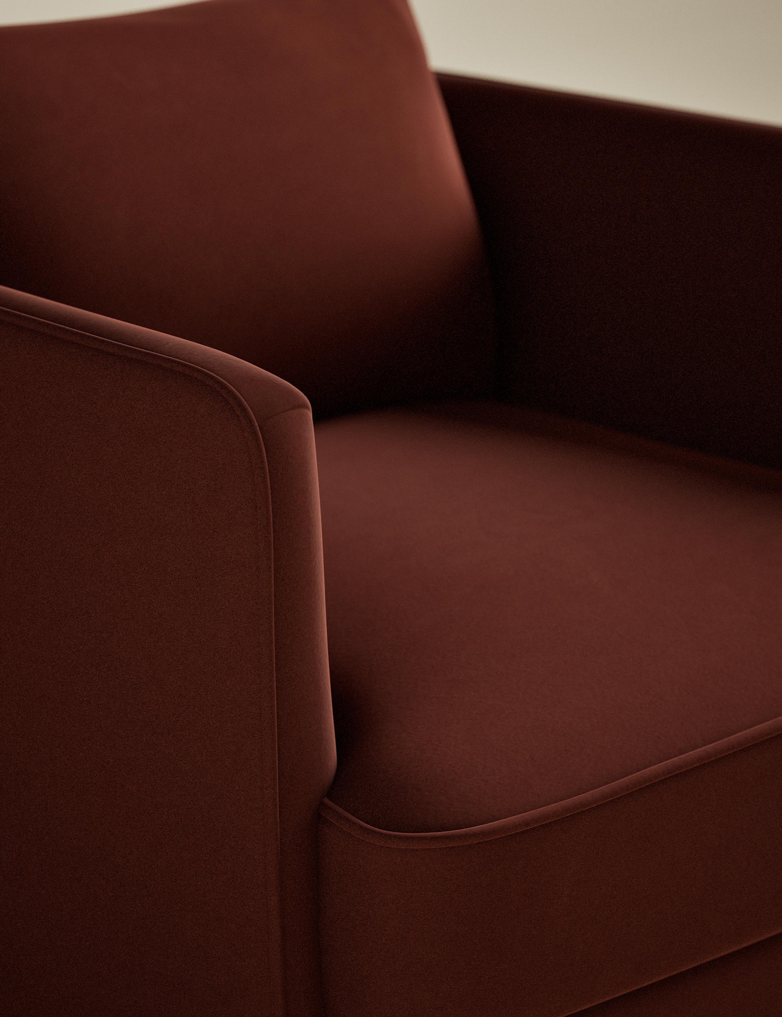 Chester Velvet Accent Armchair 4 of 7