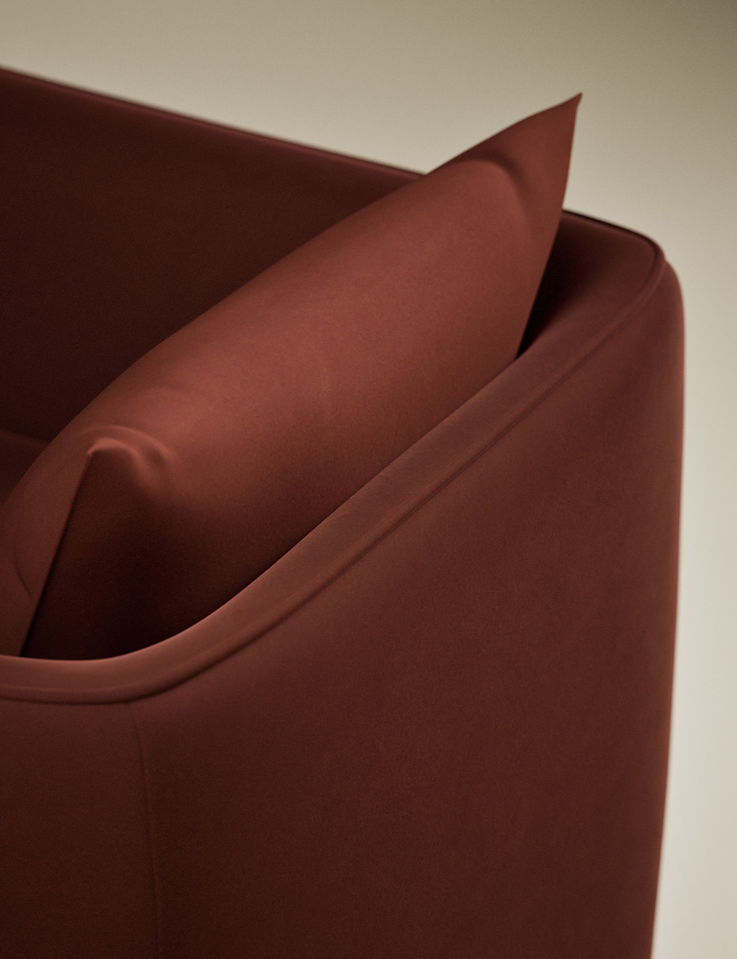 Chester Velvet Accent Armchair 7 of 7