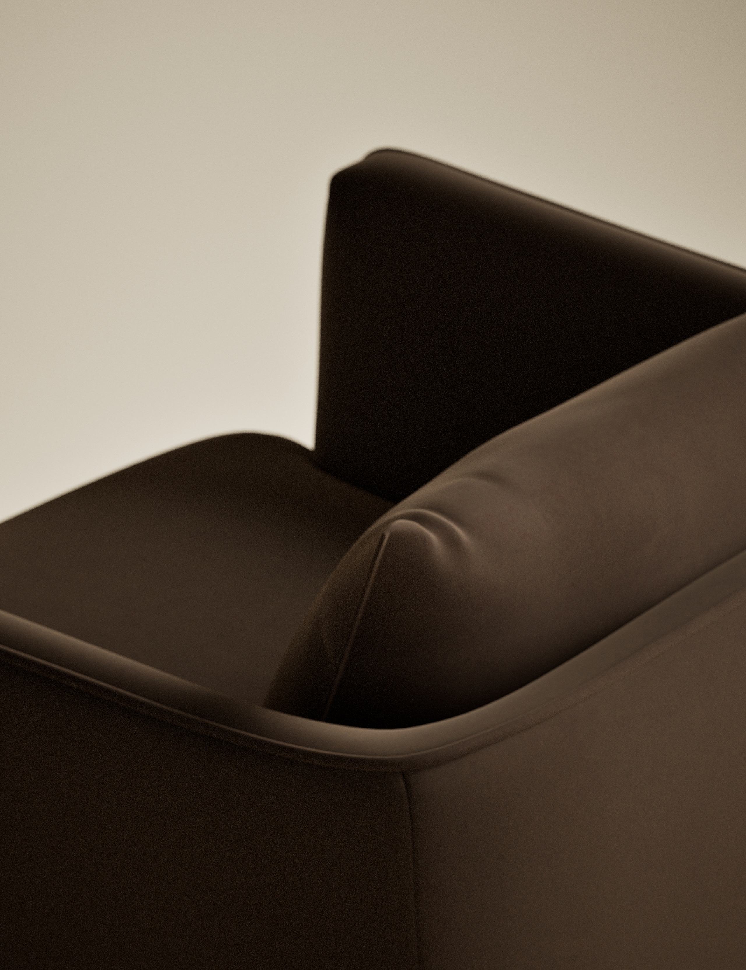 Chester Velvet Accent Armchair 6 of 9