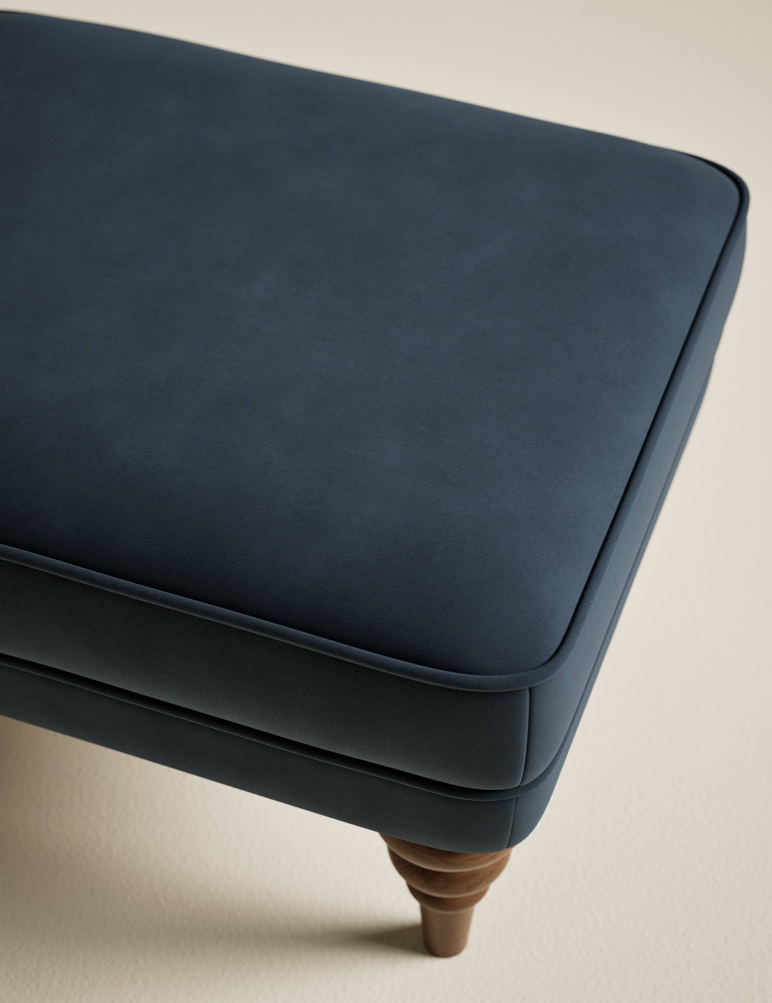 Joan Velvet Footstool 4 of 6