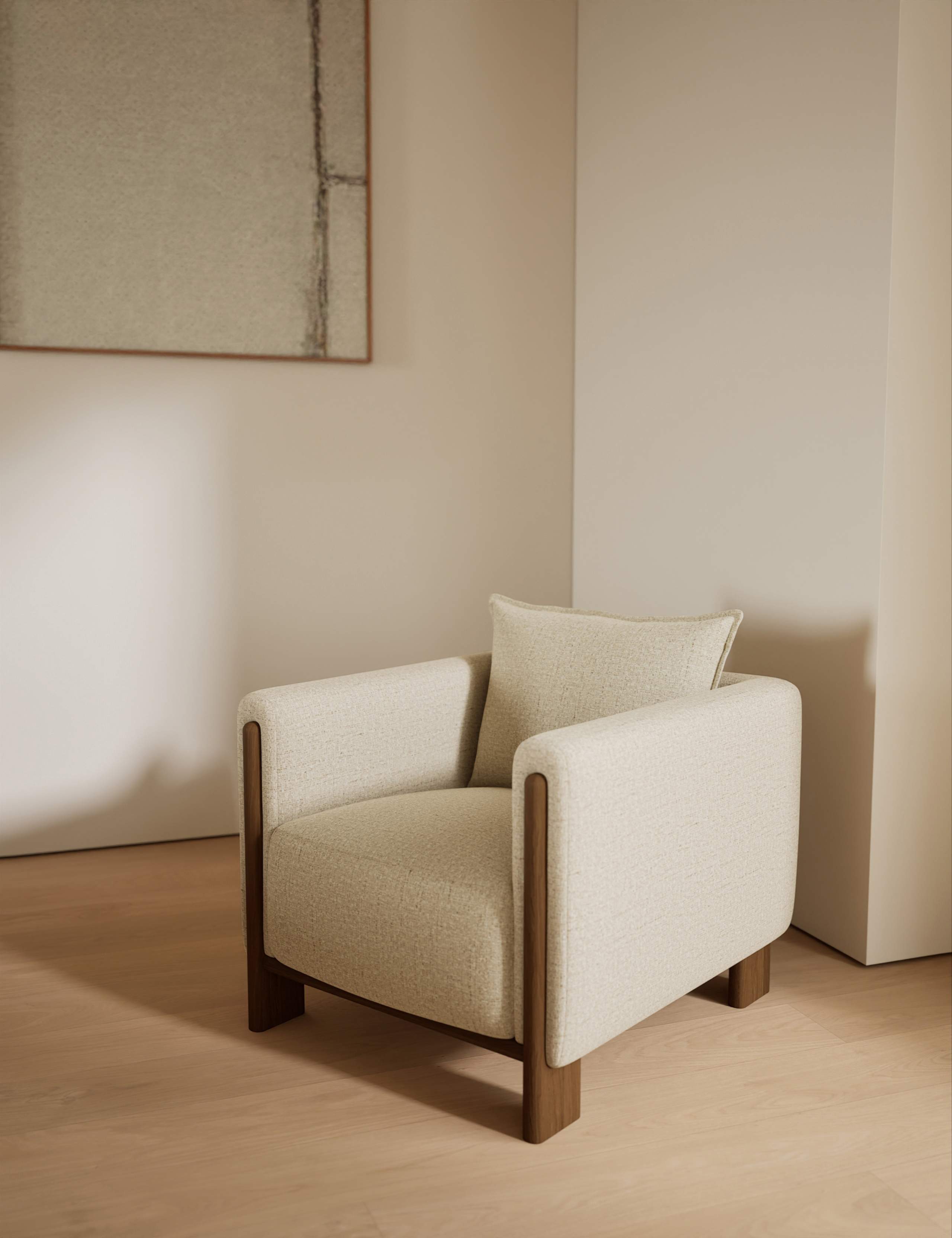Block Accent Armchair 1 of 7