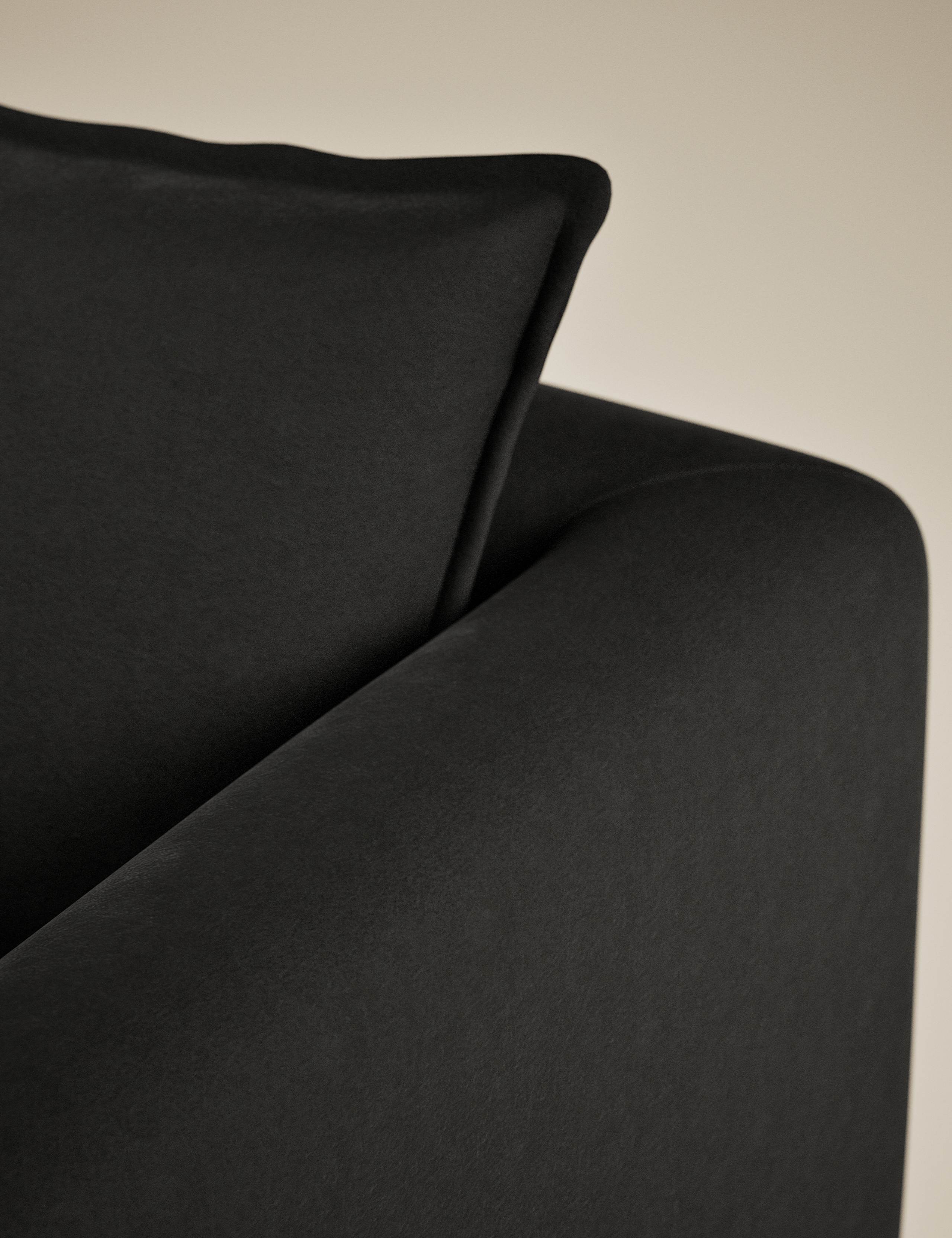 Block Velvet Accent Armchair 6 of 8