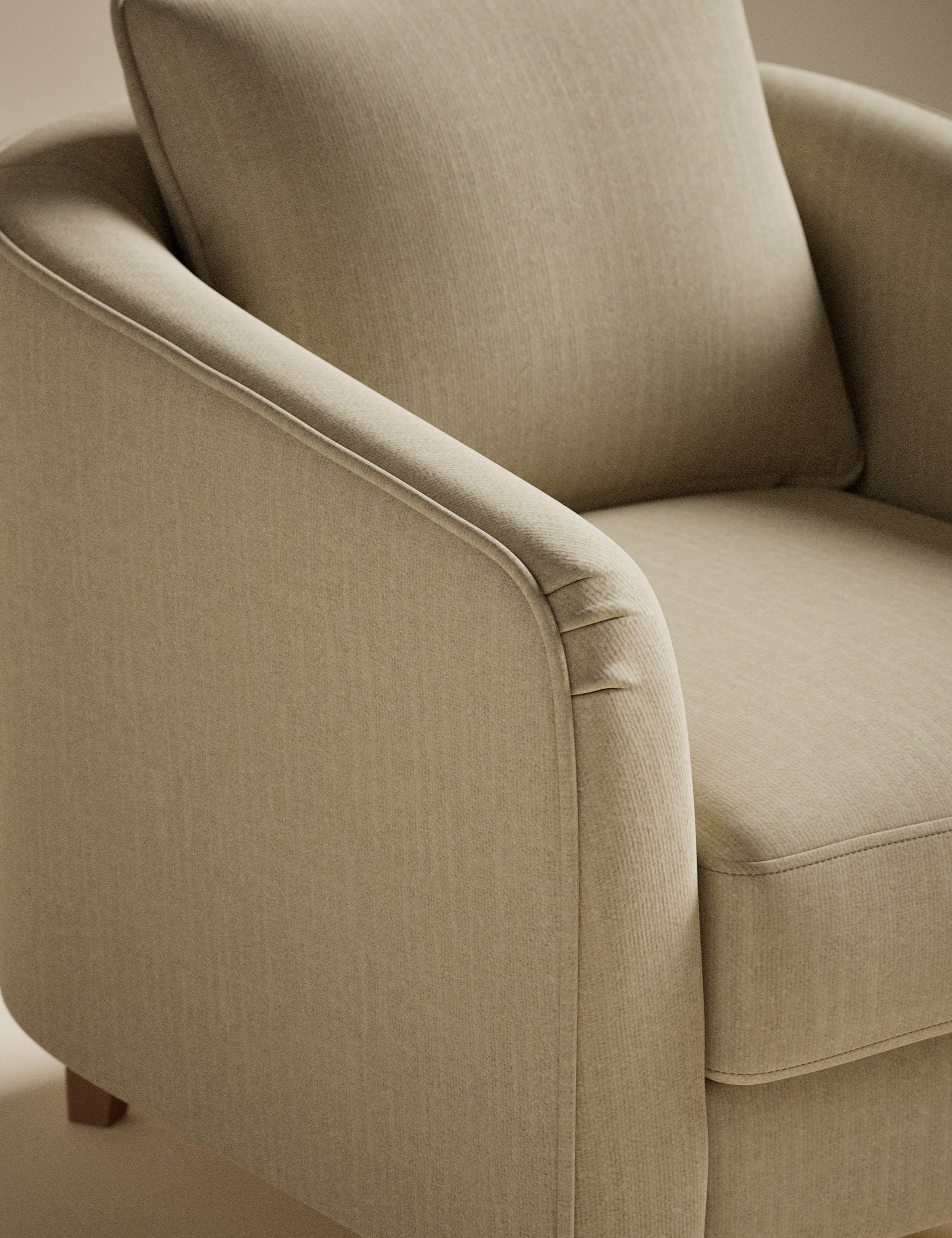 Lara Chenille Accent Chair 4 of 7