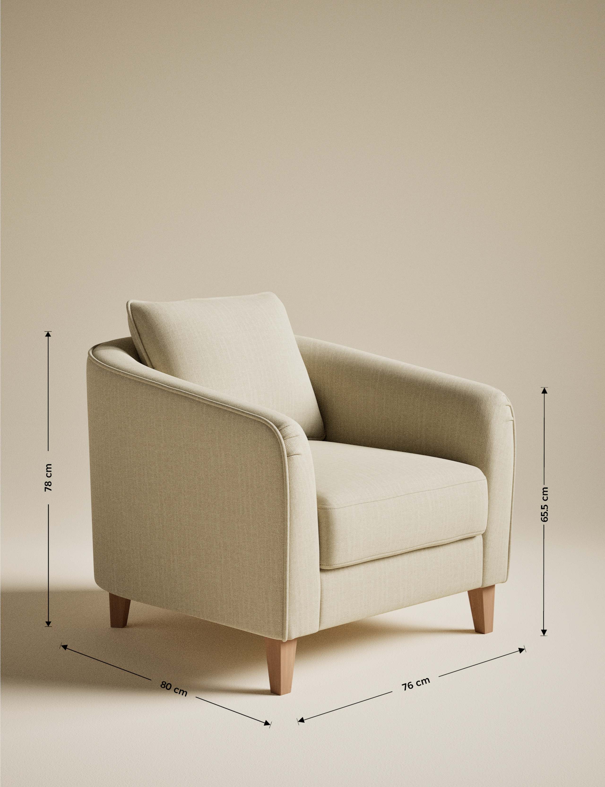 Lara Chenille Accent Chair 7 of 7