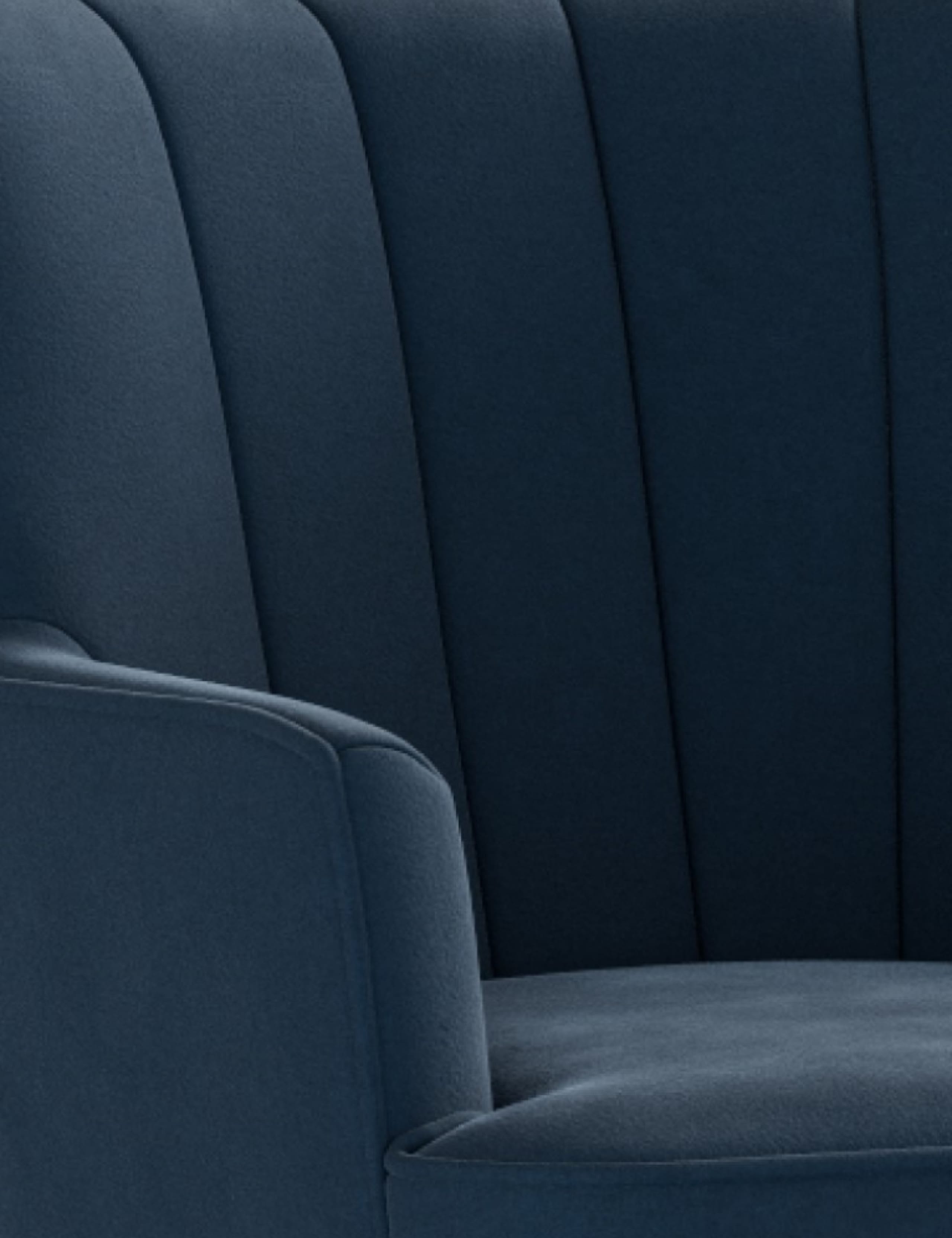 Evie Velvet Accent Chair 3 of 8