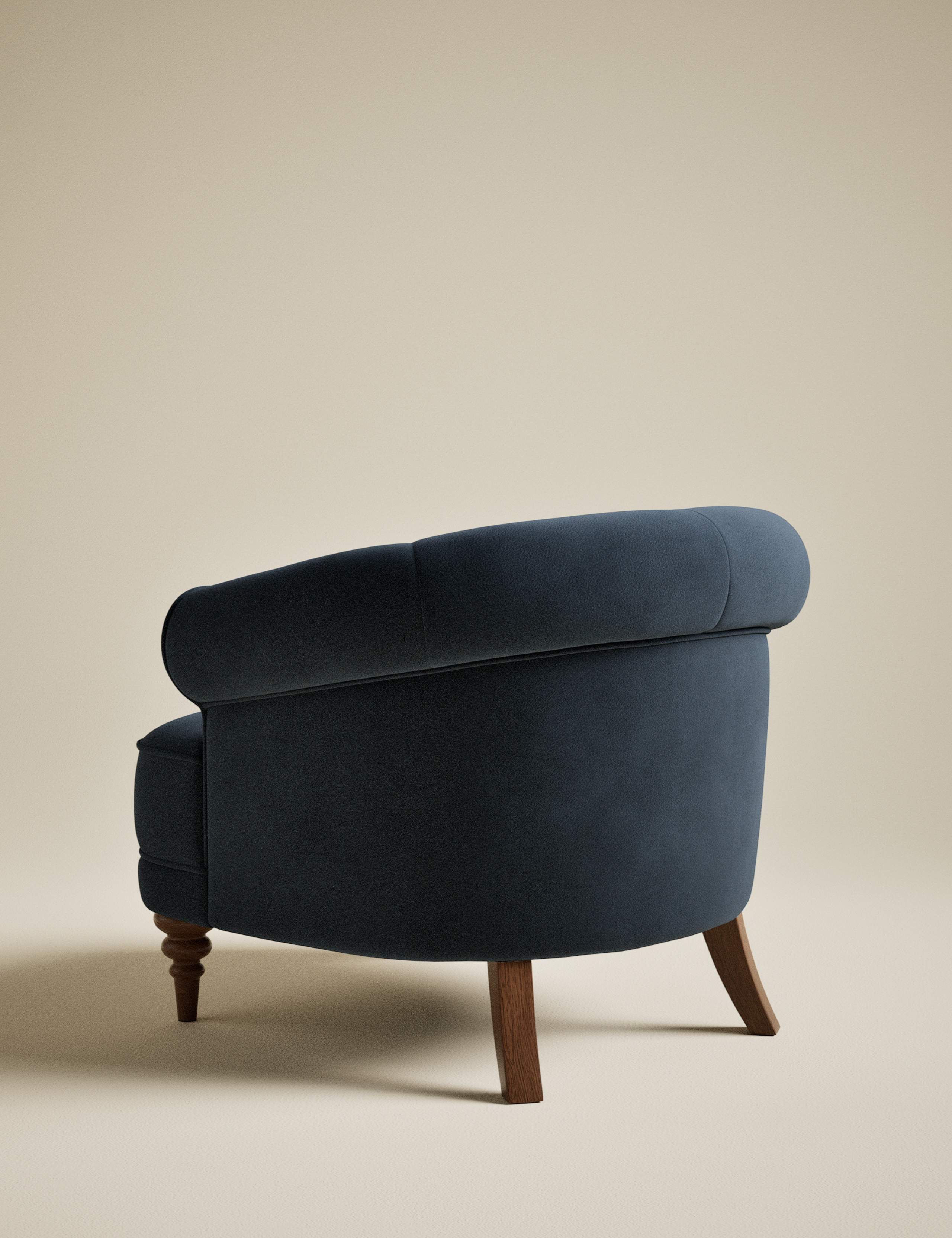 Joan Velvet Accent Chair 3 of 7
