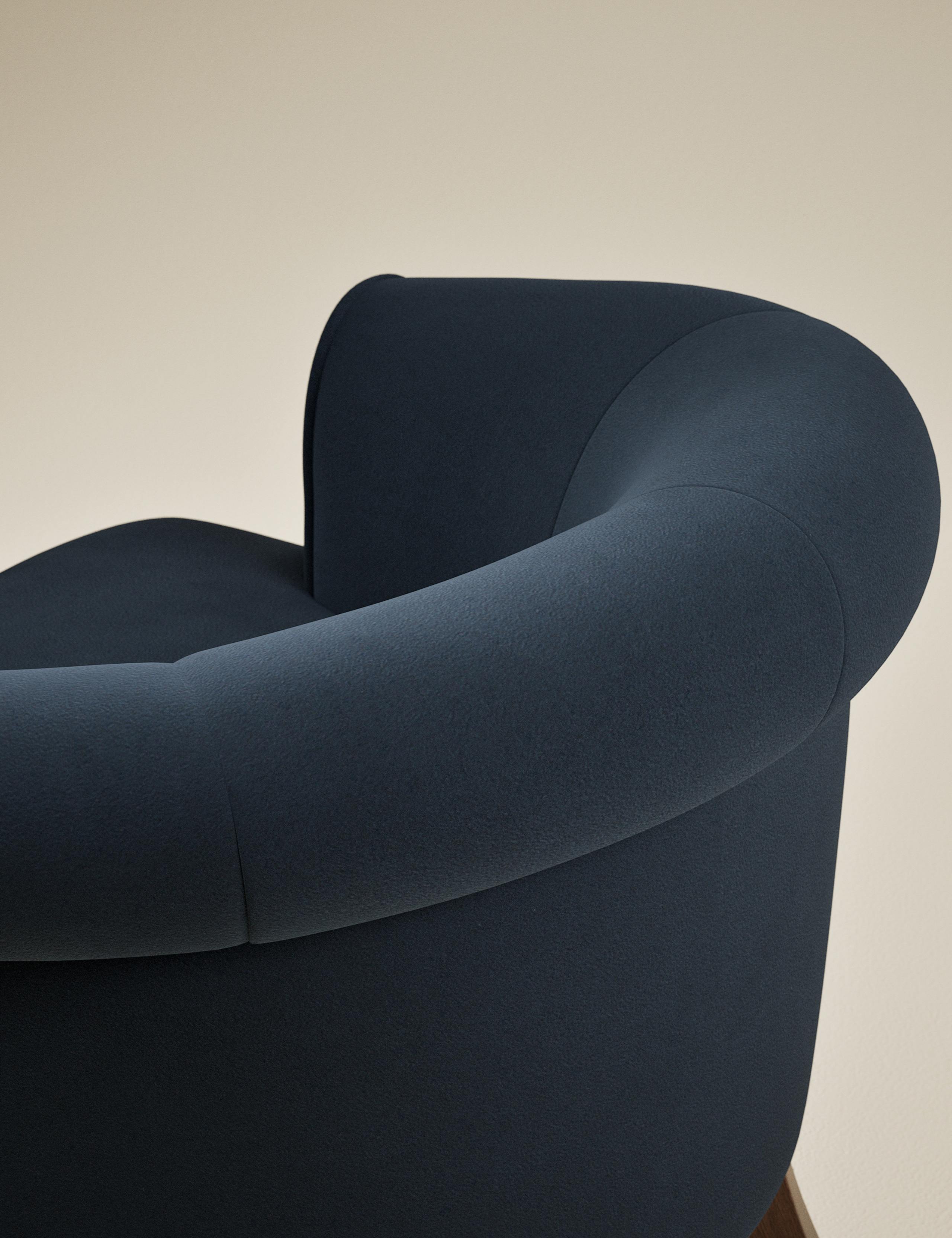 Joan Velvet Accent Chair 5 of 7