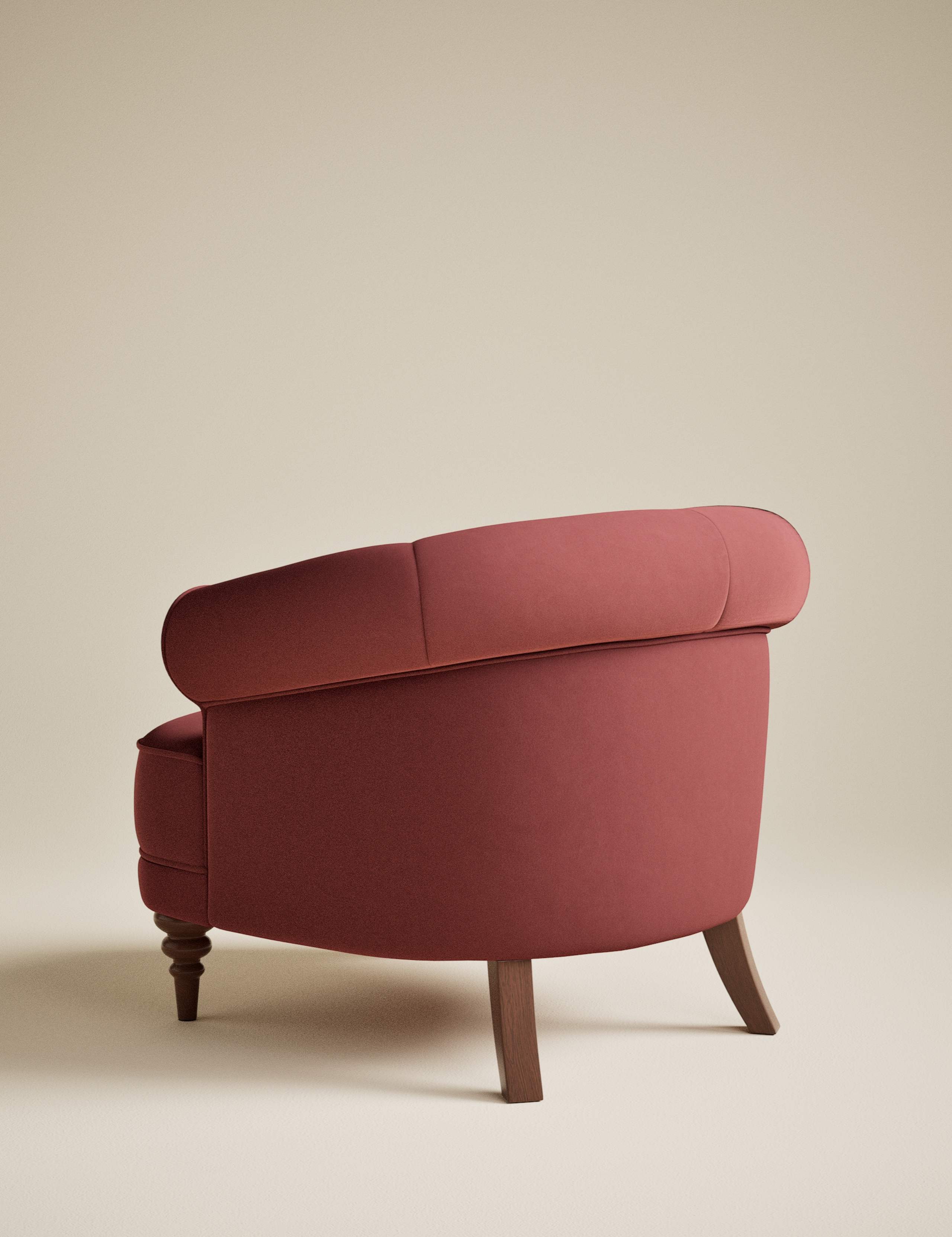 Joan Velvet Accent Chair 3 of 7