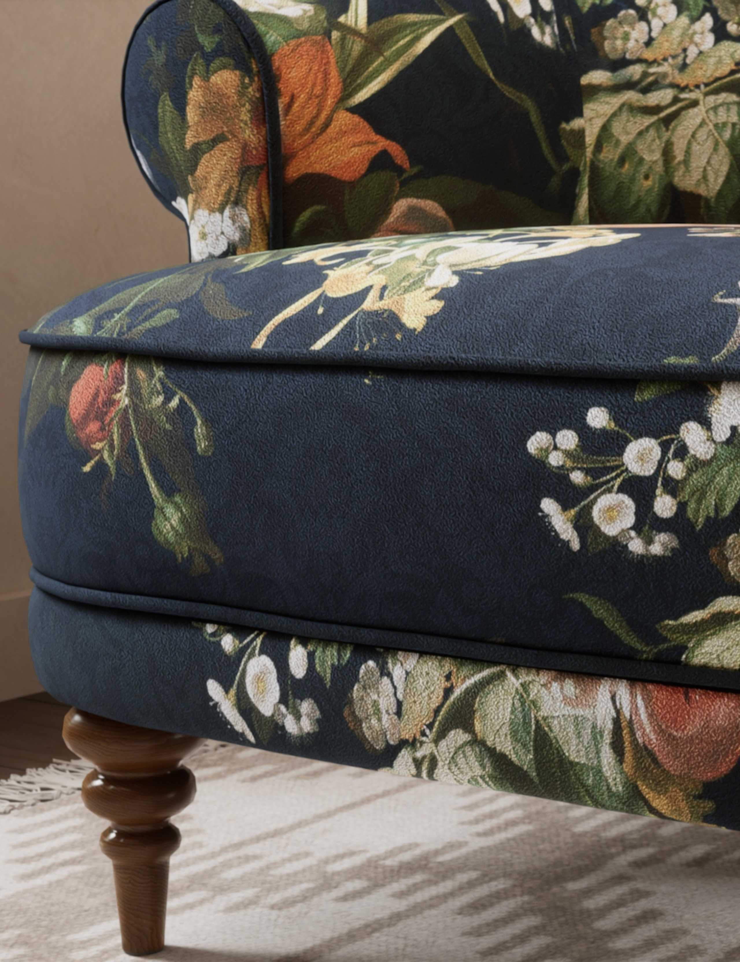 Velvet Accent Chair 5 of 7