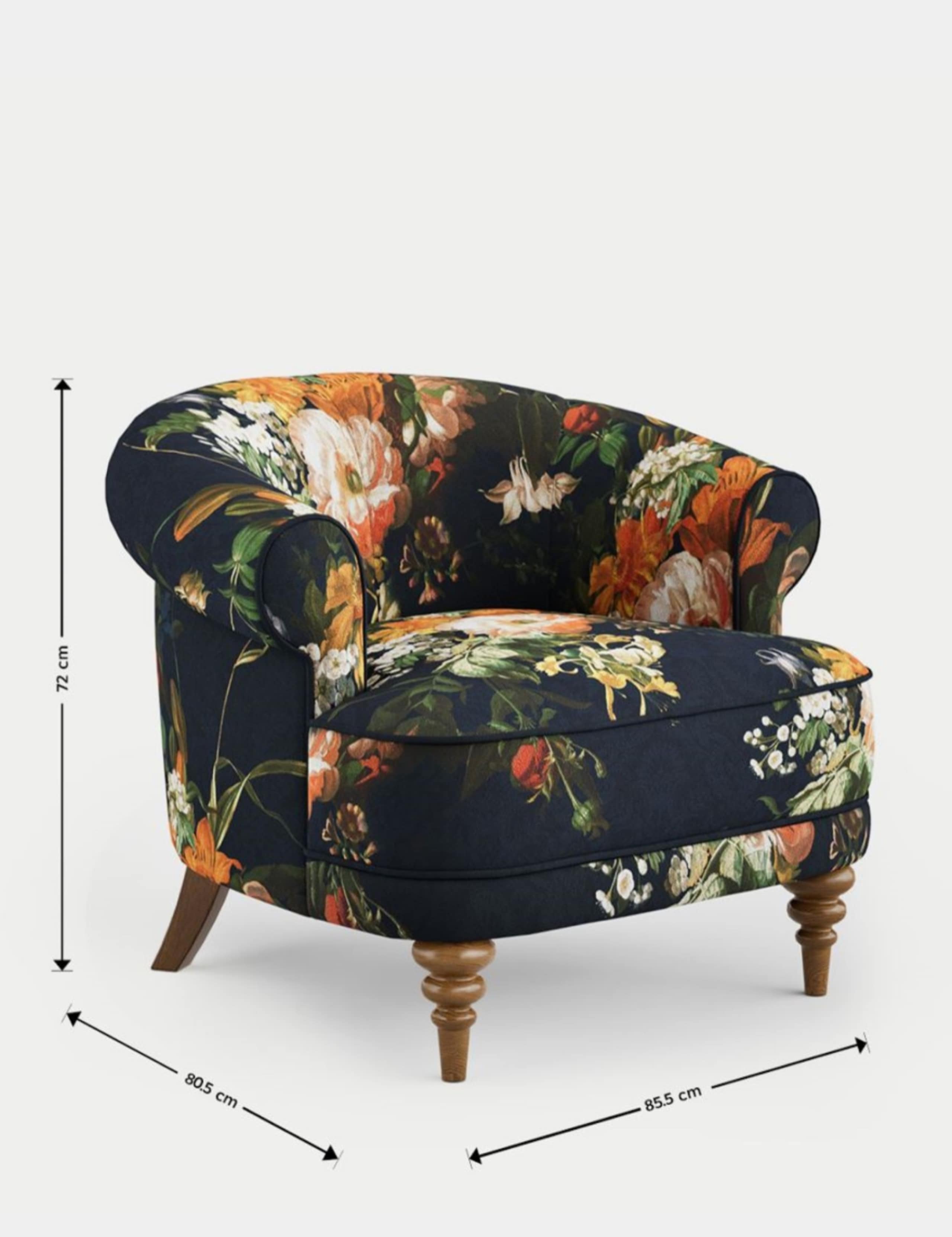 Velvet Accent Chair 7 of 7